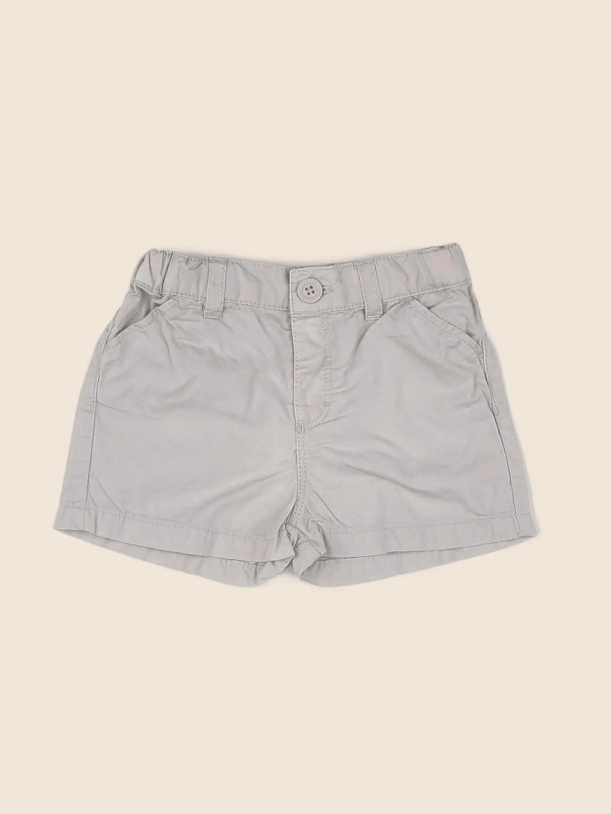 Petit Bateau - short gris - 12 mois
