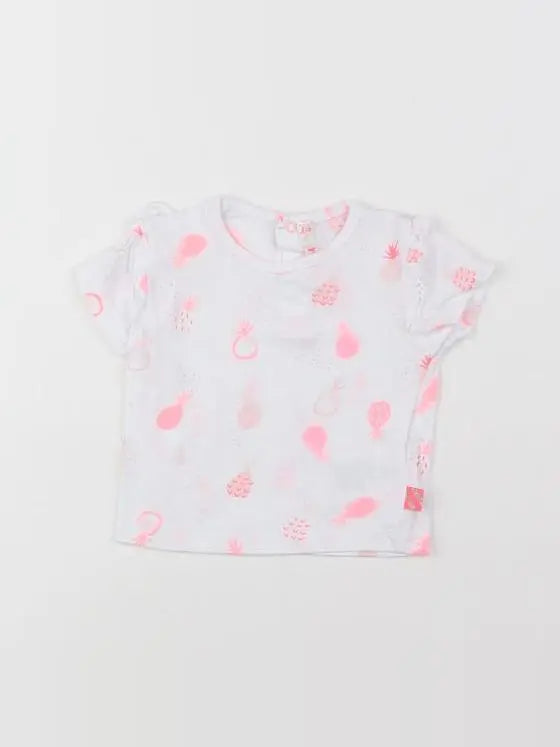 Billie Blush - tee-shirt blanc - 3 mois