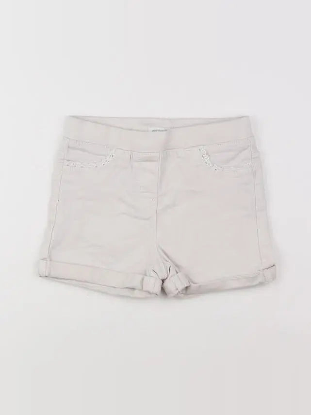 Vertbaudet - short gris - 7 ans