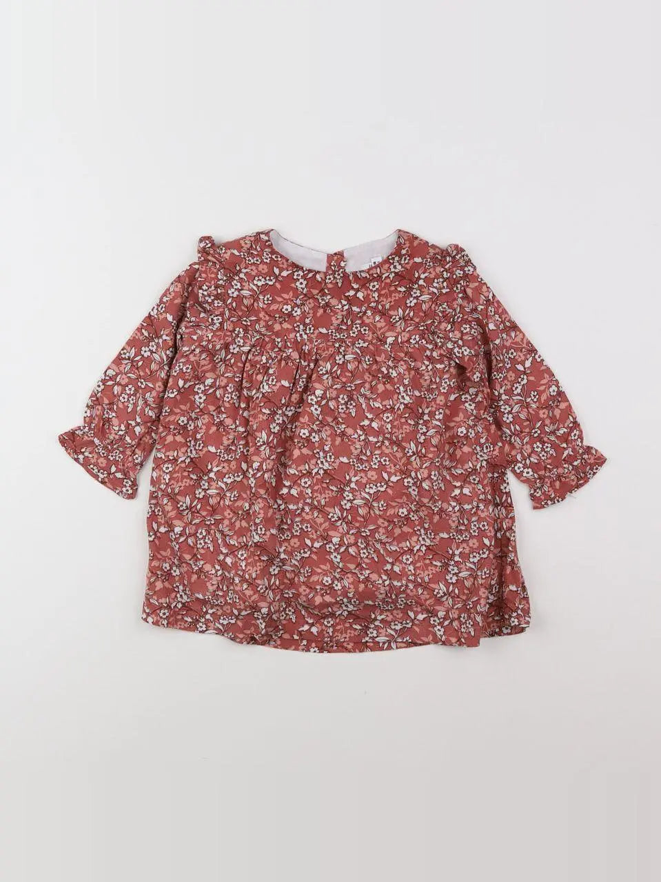 Little Cigogne - robe rose - 9 mois