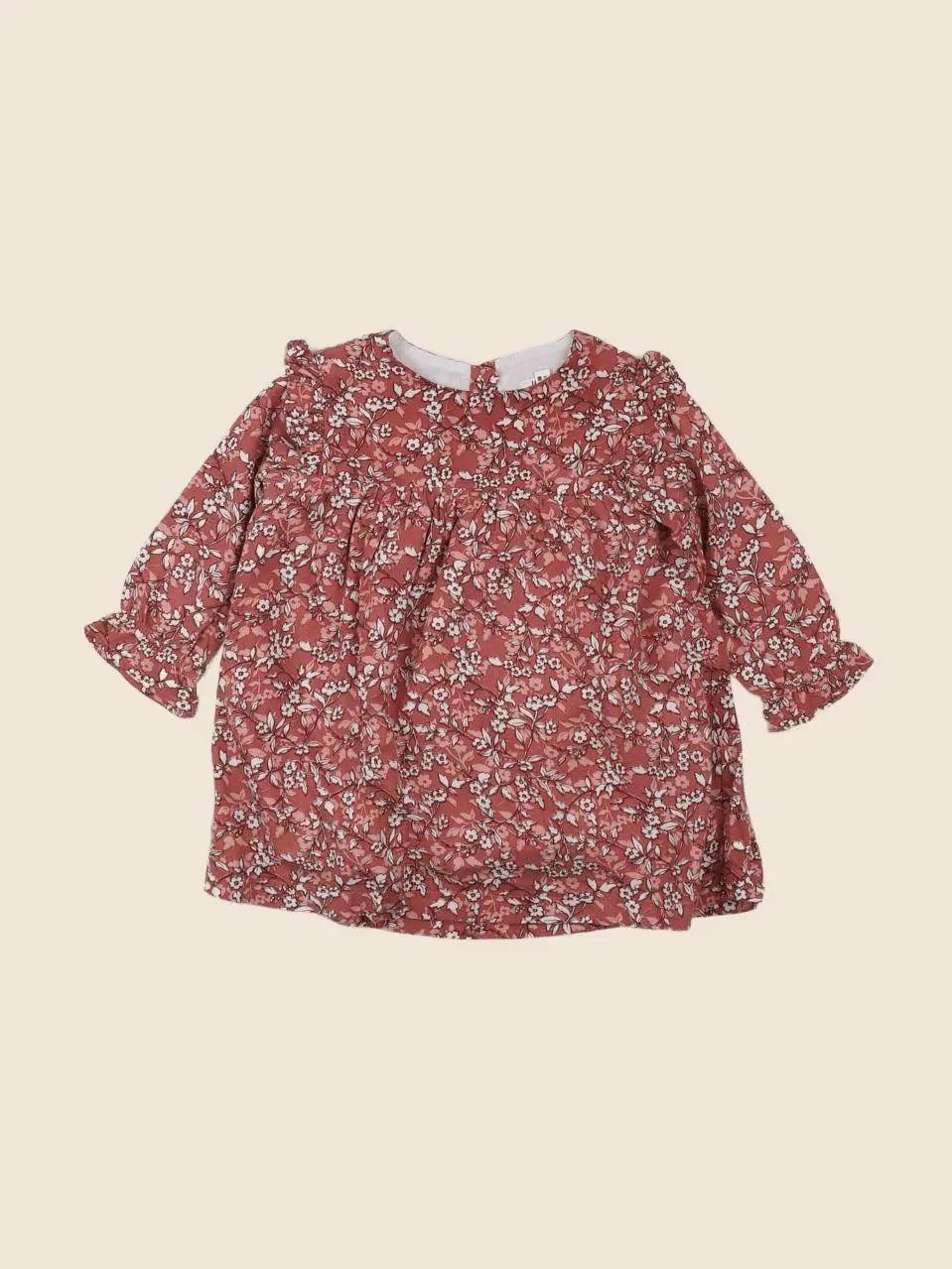 Little Cigogne - robe rose - 9 mois