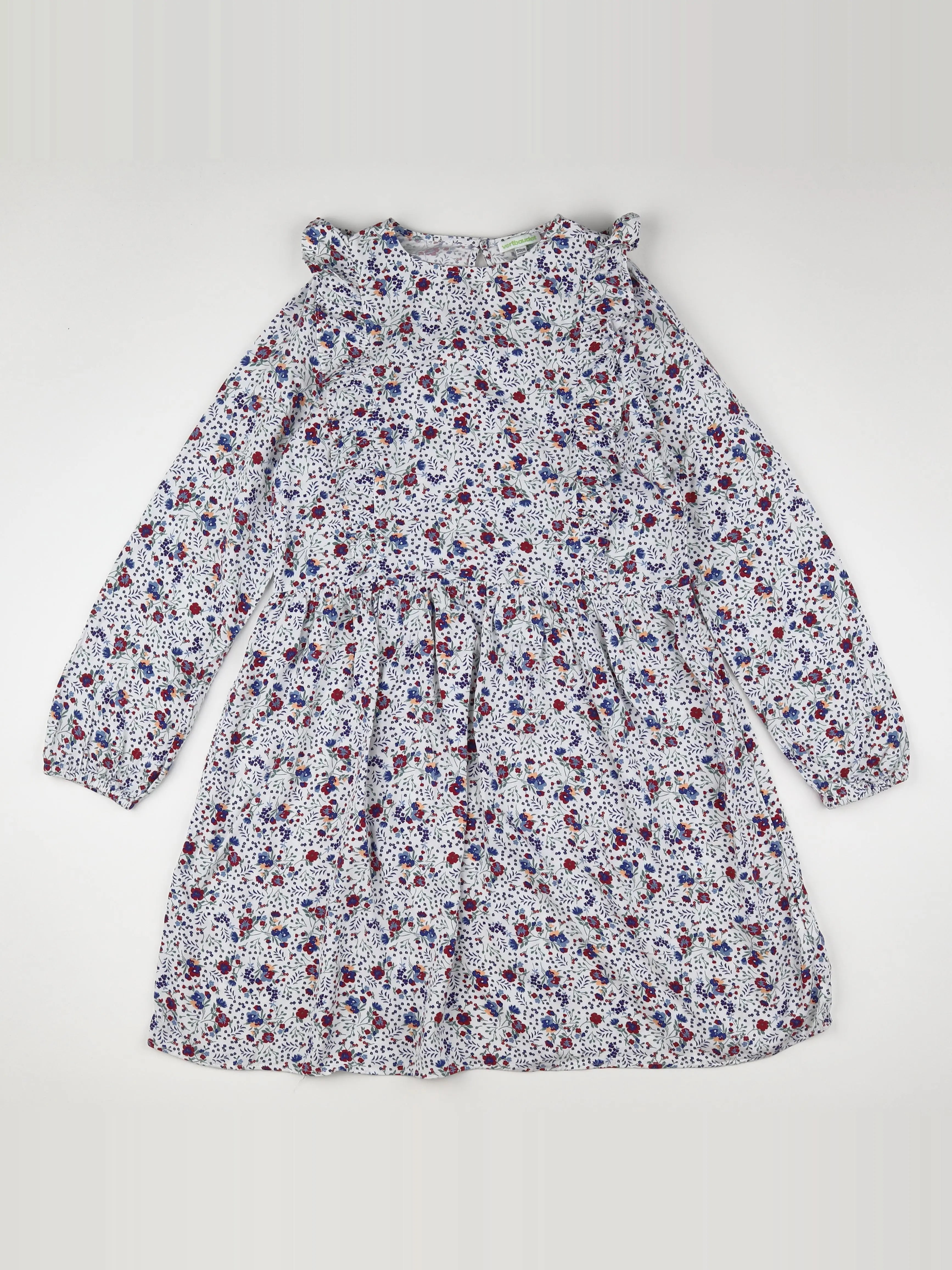 Vertbaudet - robe multicolore - 12 ans