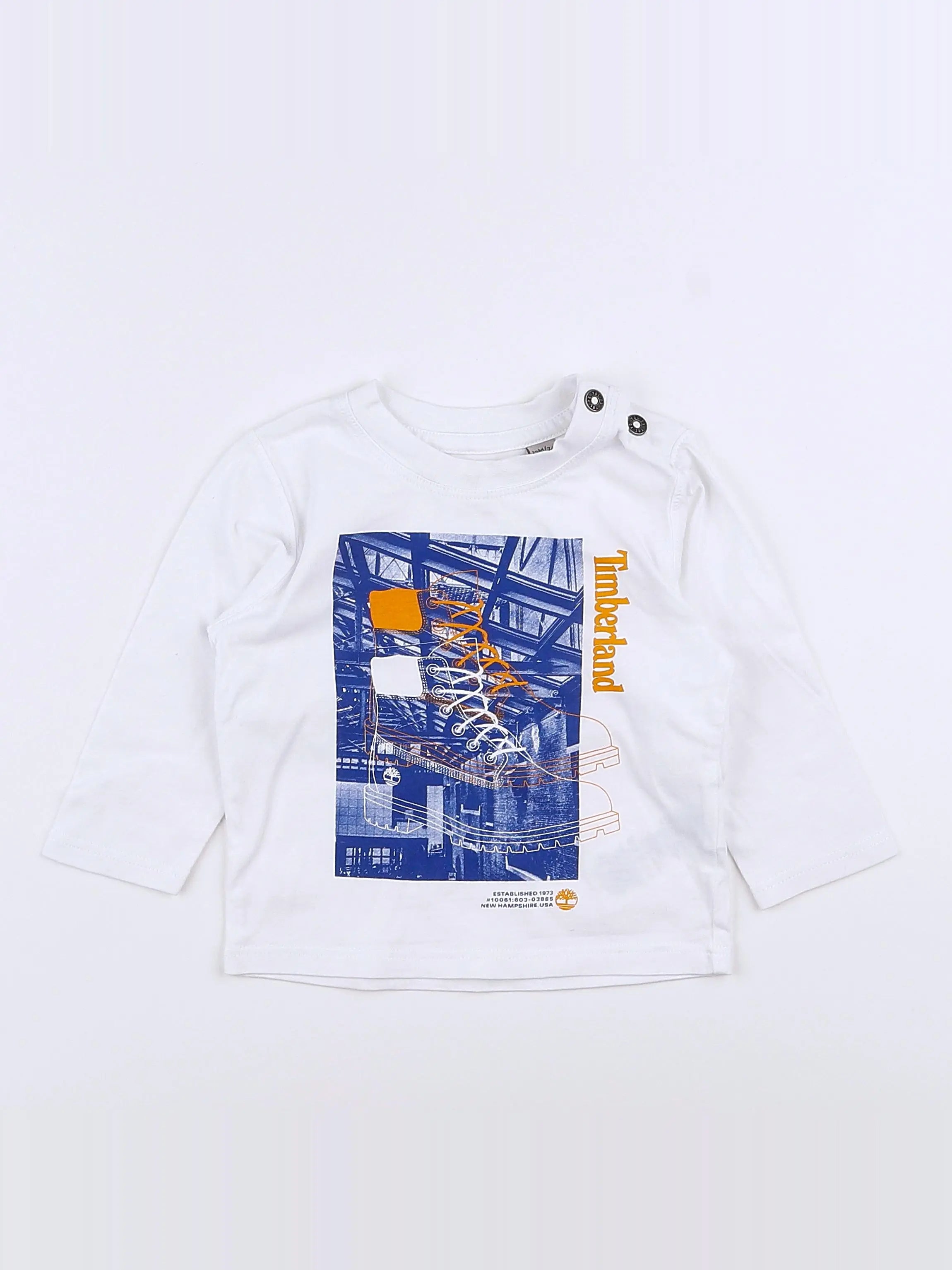 Timberland - tee-shirt blanc - 12 mois