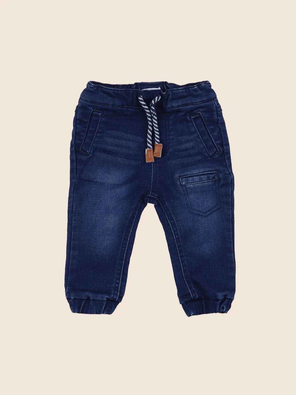 Vertbaudet - jean bleu - 6 mois