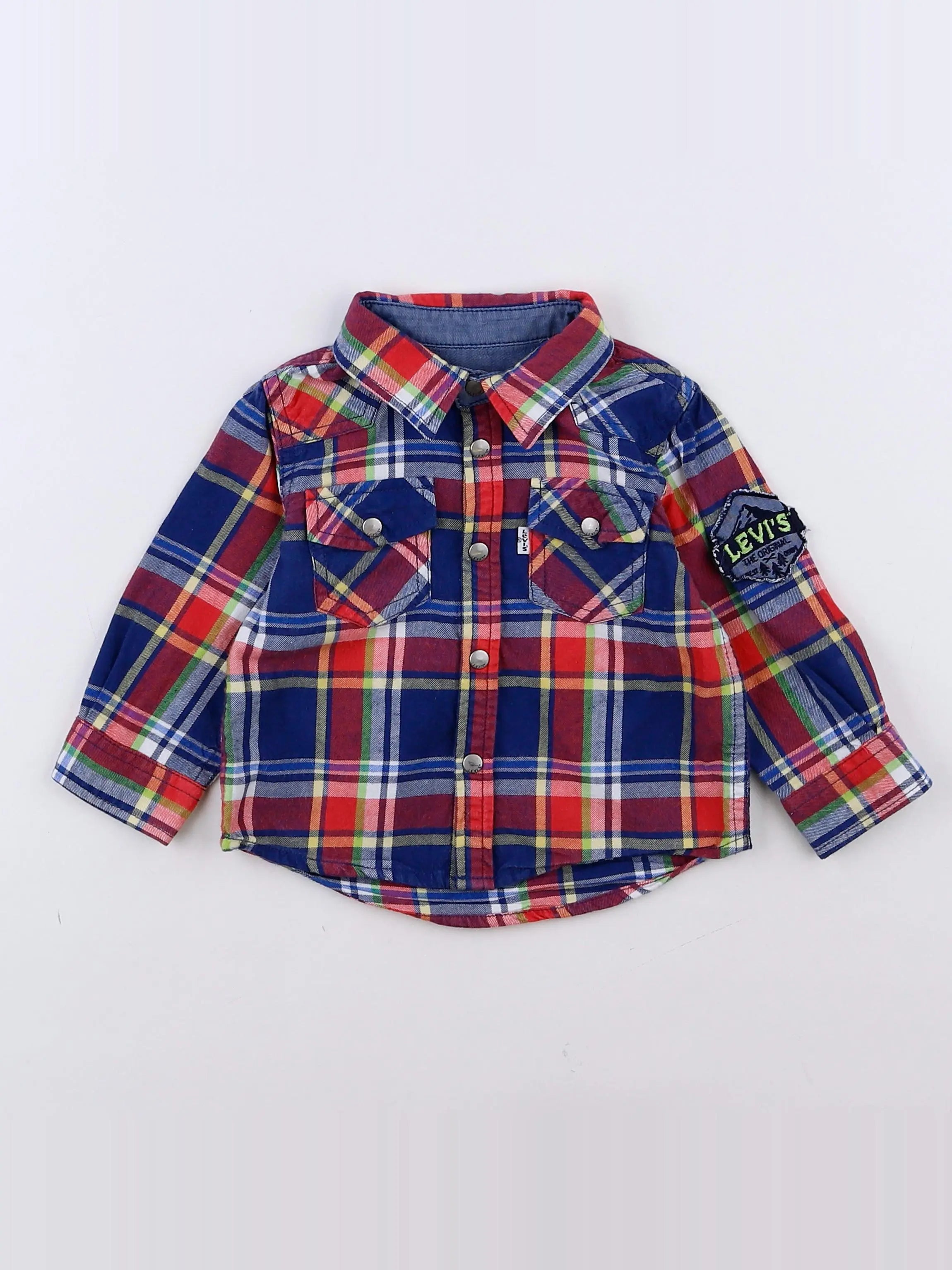 Levi's - chemise multicolore - 12 mois