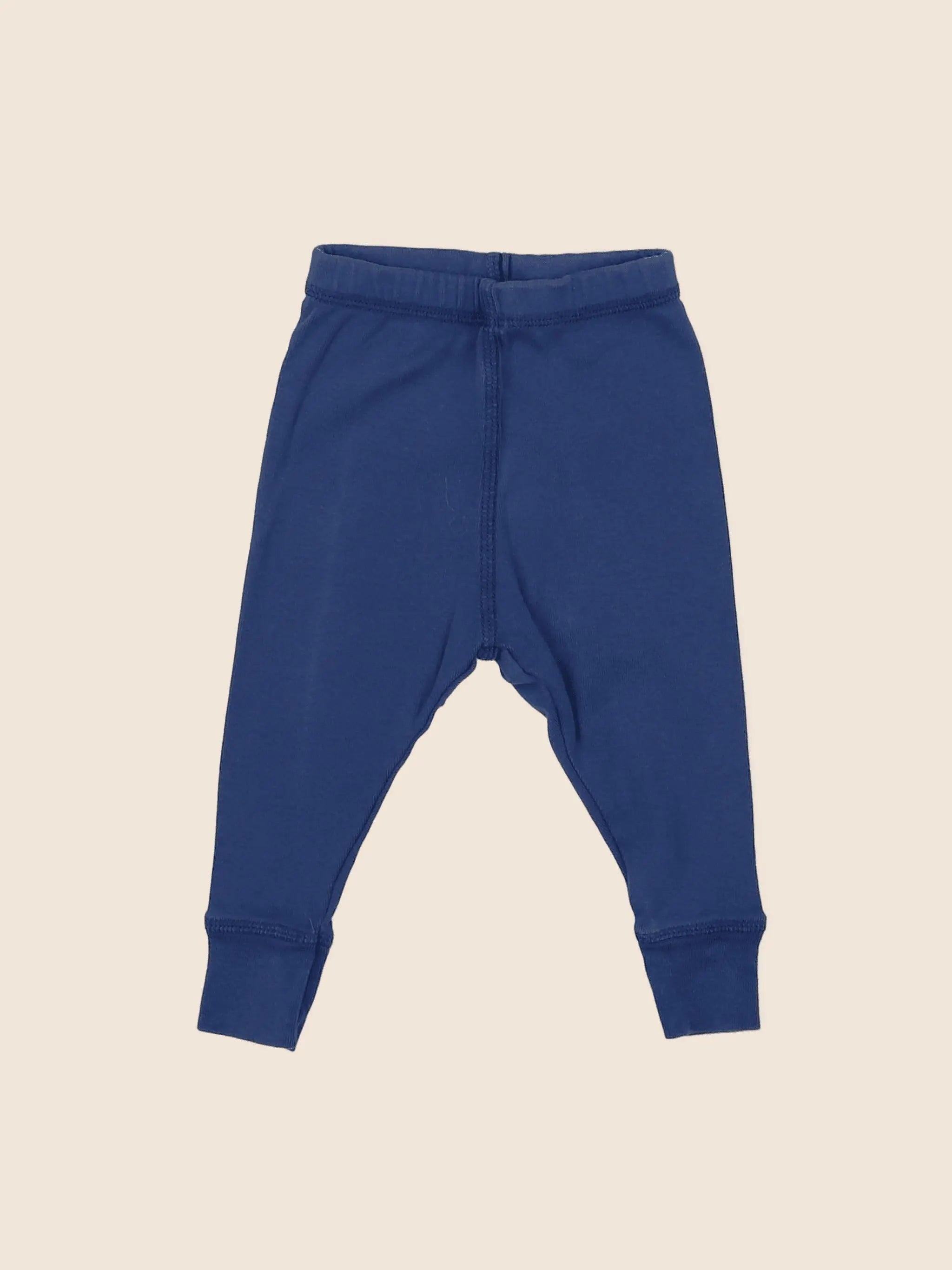 Bonton - legging bleu - 3 mois