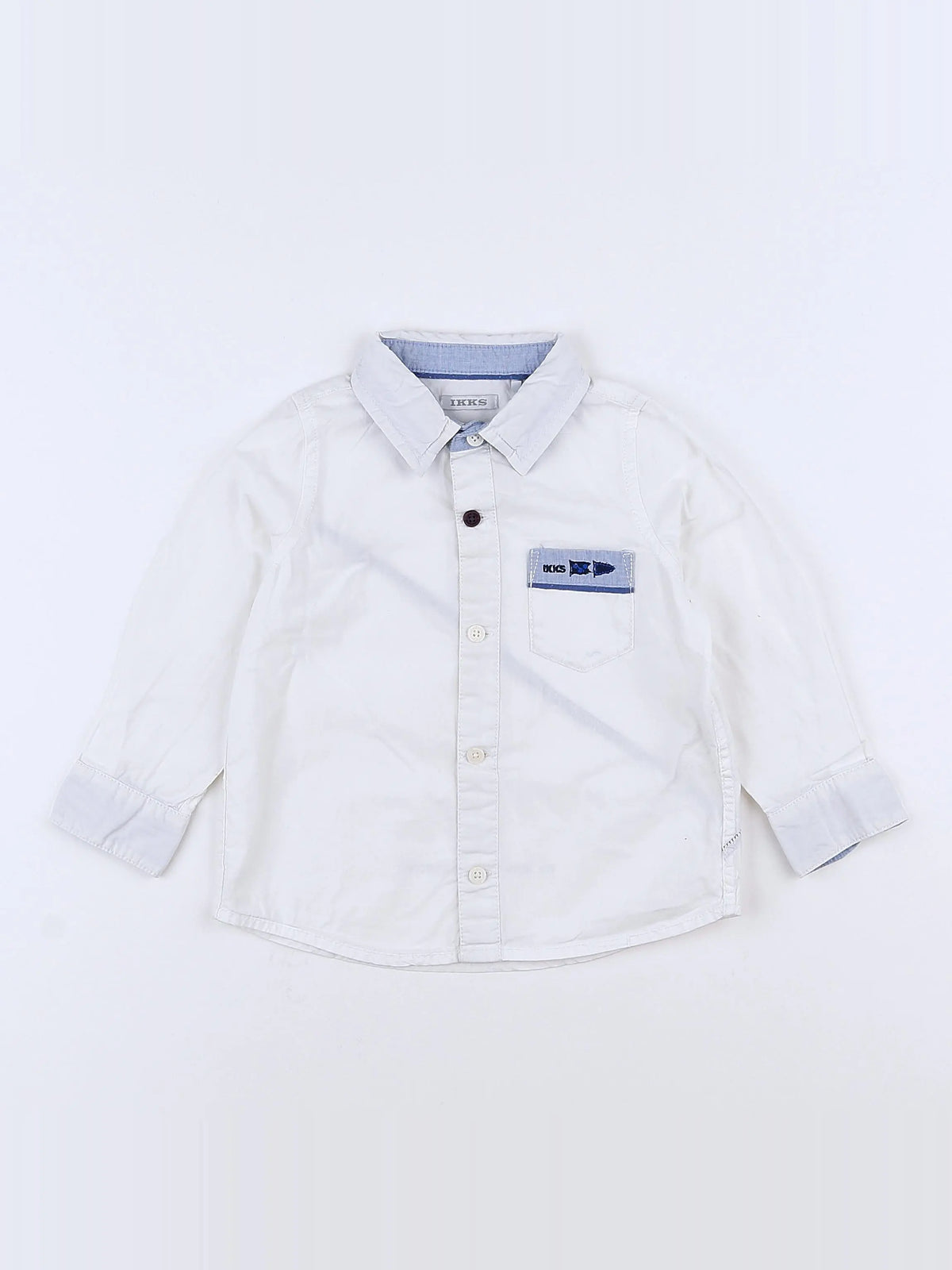 IKKS - chemise blanc - 18 mois