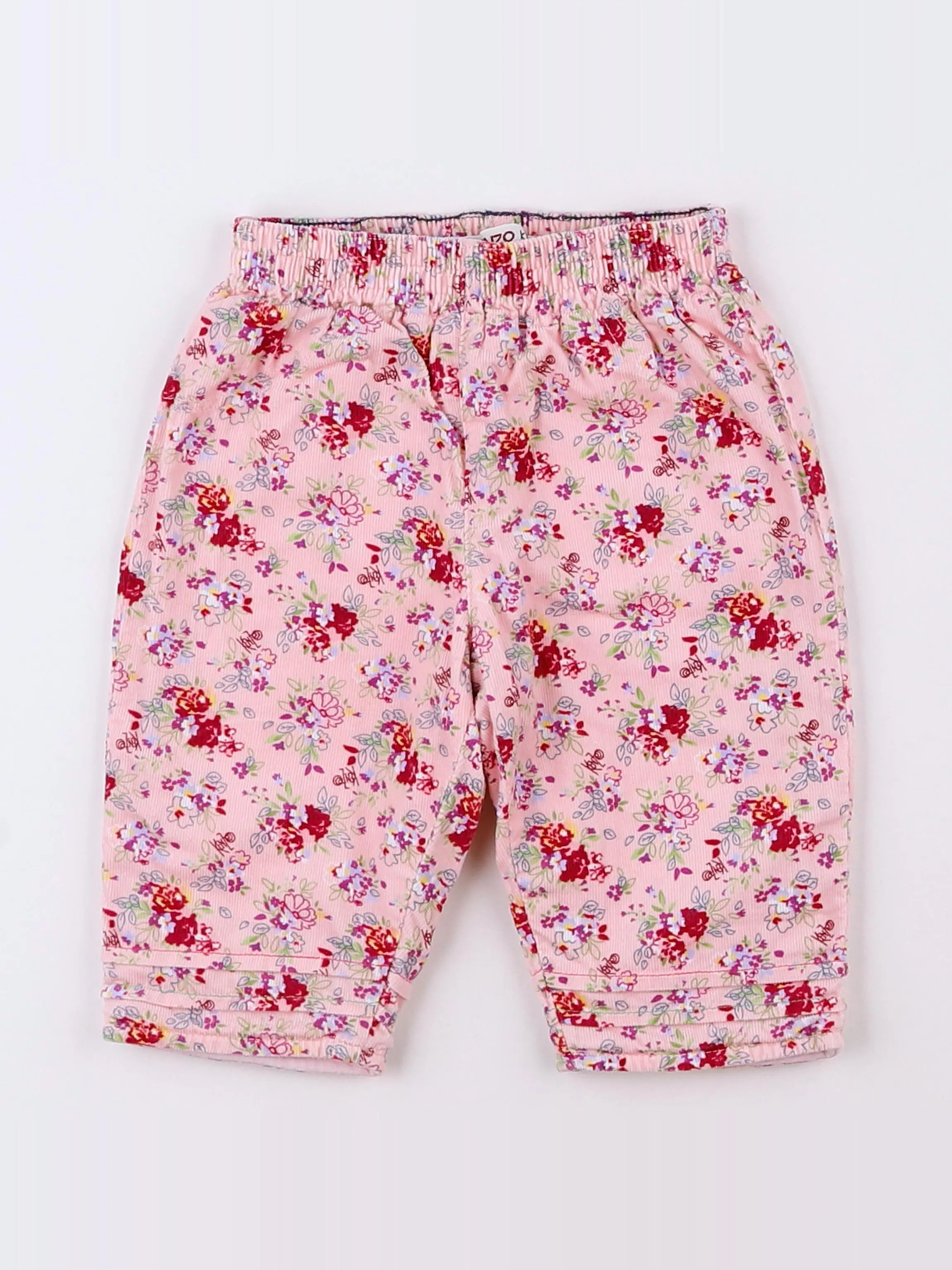 Kenzo - pantalon rose - 3 mois