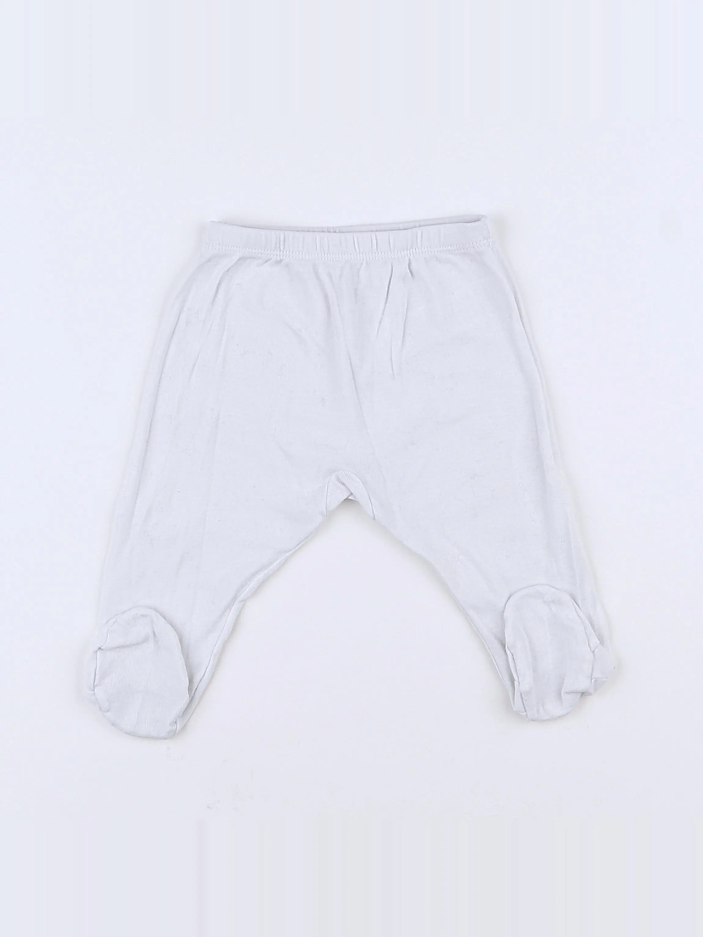 Petit Bateau - sarouel blanc - 3 mois