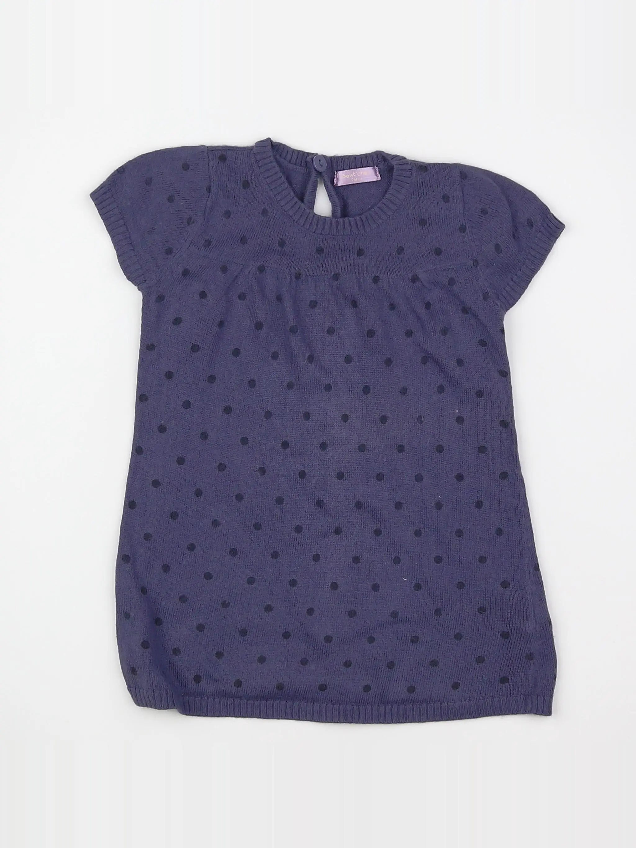 Boutchou - robe bleu - 9 mois