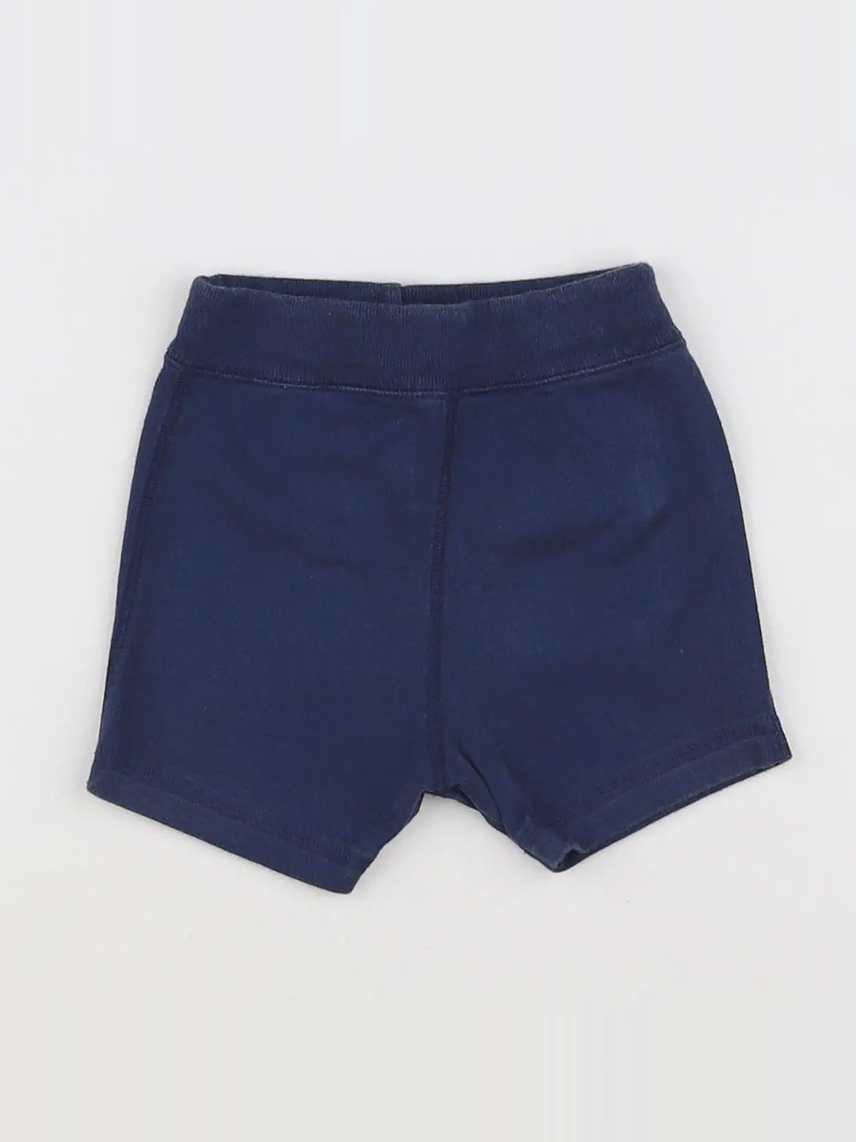 Petit Bateau - short bleu - 3 mois