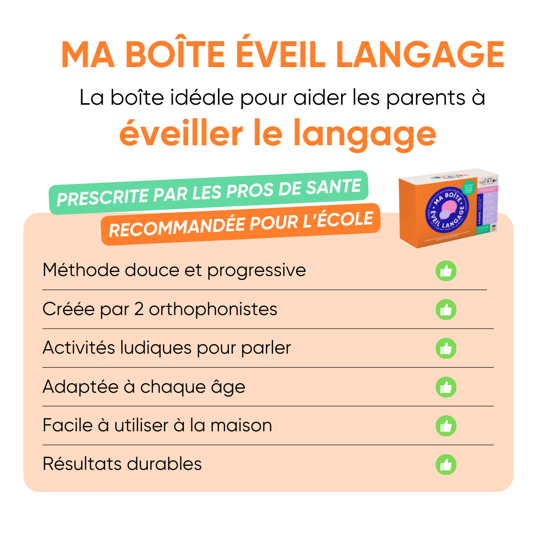 Avantages de Ma Boîte Éveil Langage pour éveiller le langage des enfants