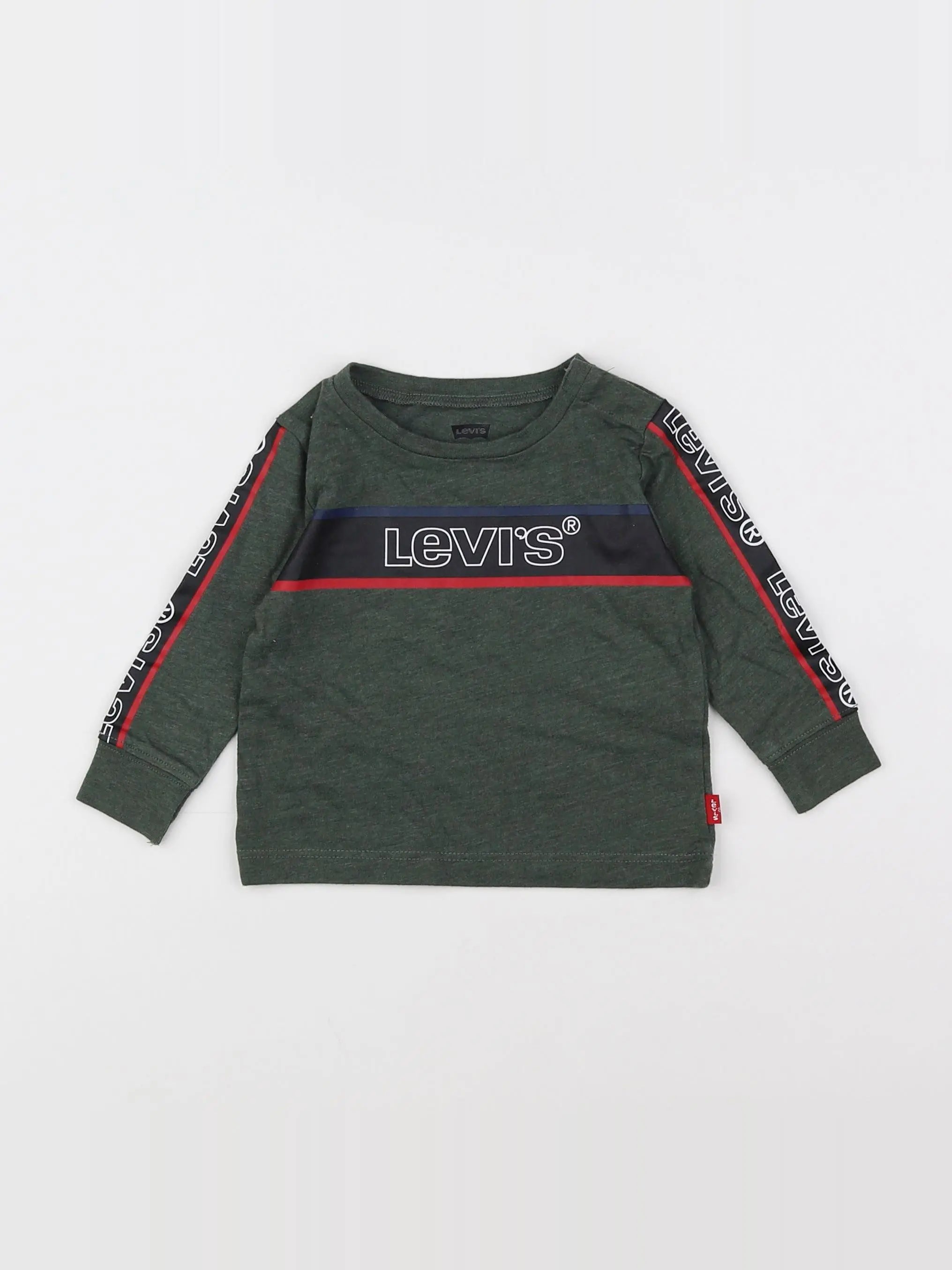 Levi's - tee-shirt vert - 6 mois