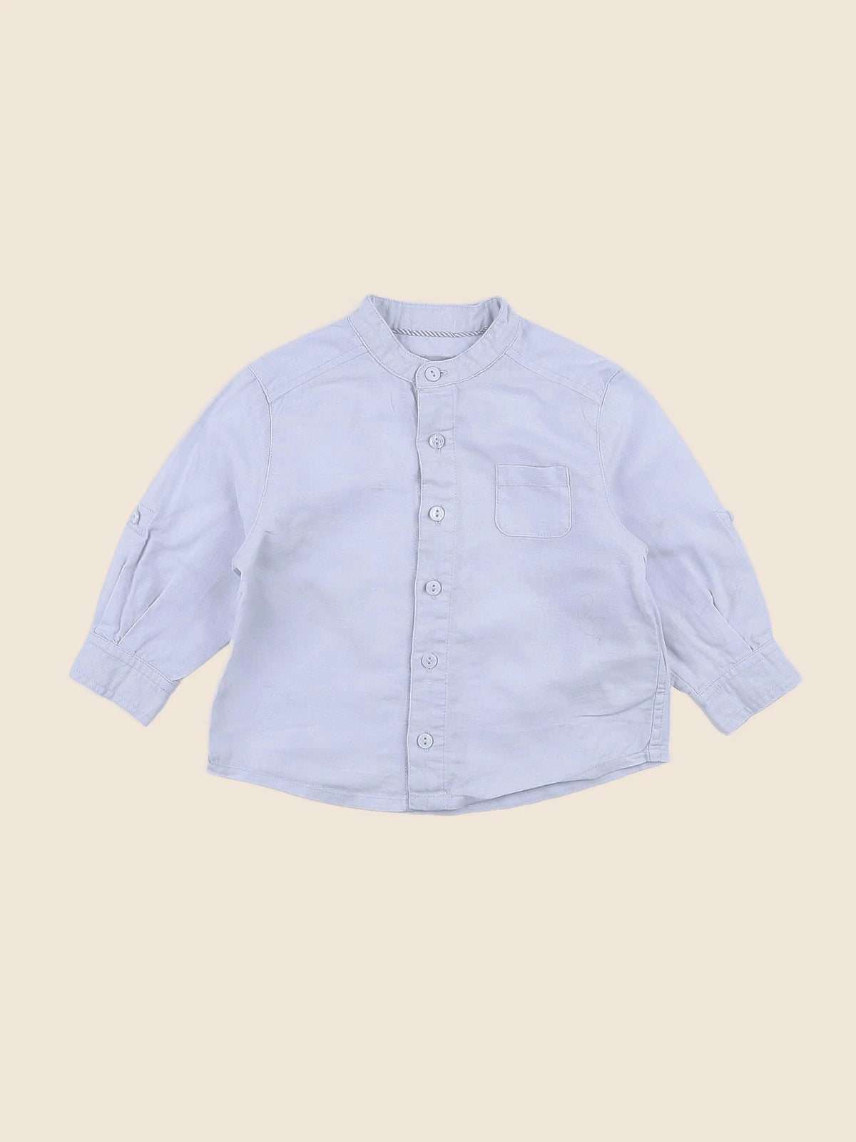 Cyrillus - chemise bleu - 12 mois