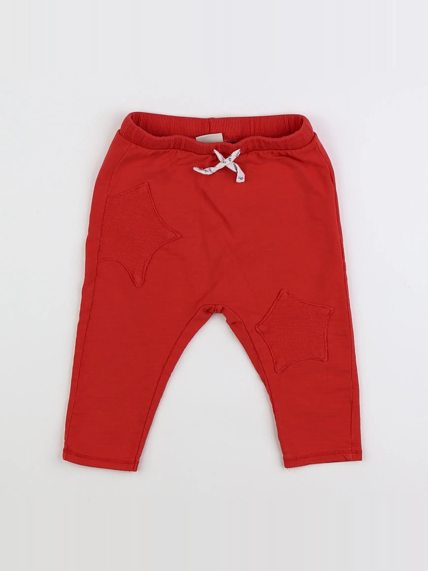 Zara - jogging rouge - 9/12 mois