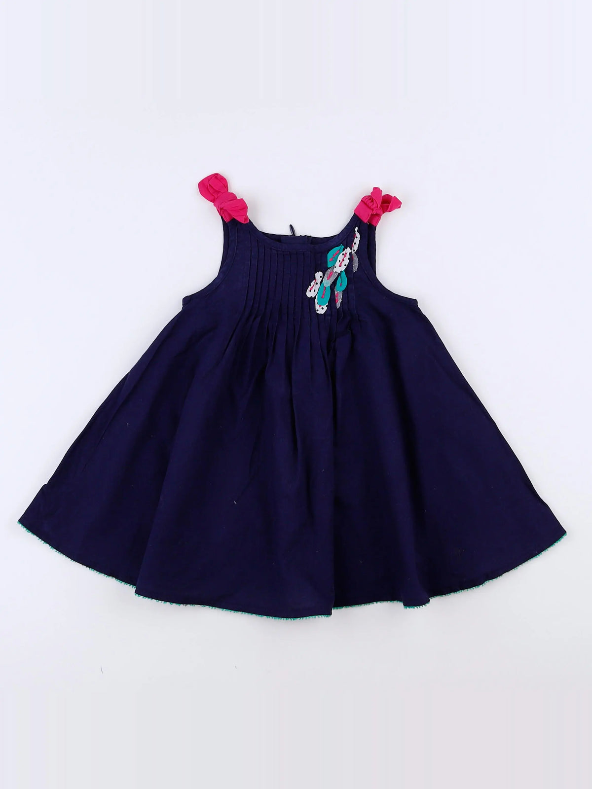 Catimini - robe bleu - 6 mois