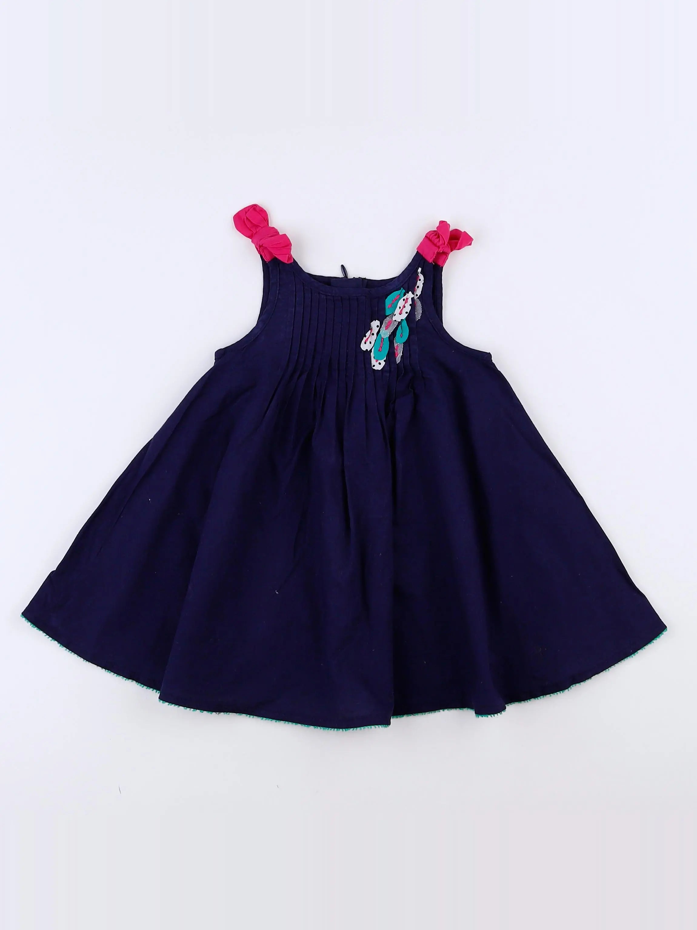 Catimini - robe bleu - 6 mois