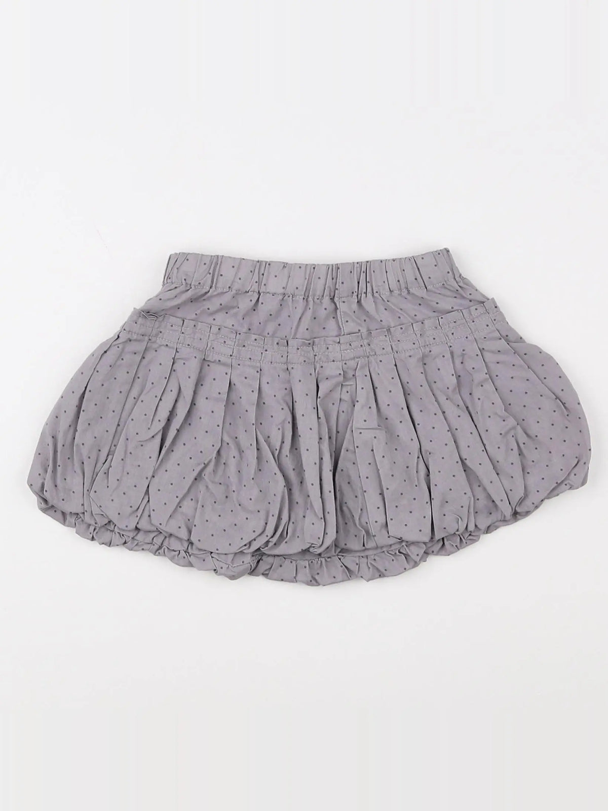 Vertbaudet - jupe gris - 12 mois