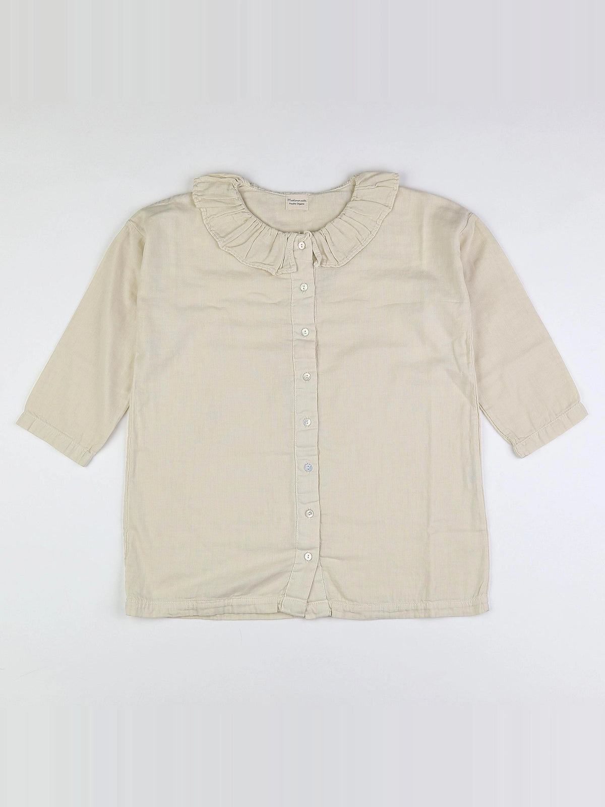Poudre Organic - blouse beige (neuf) - 12 ans