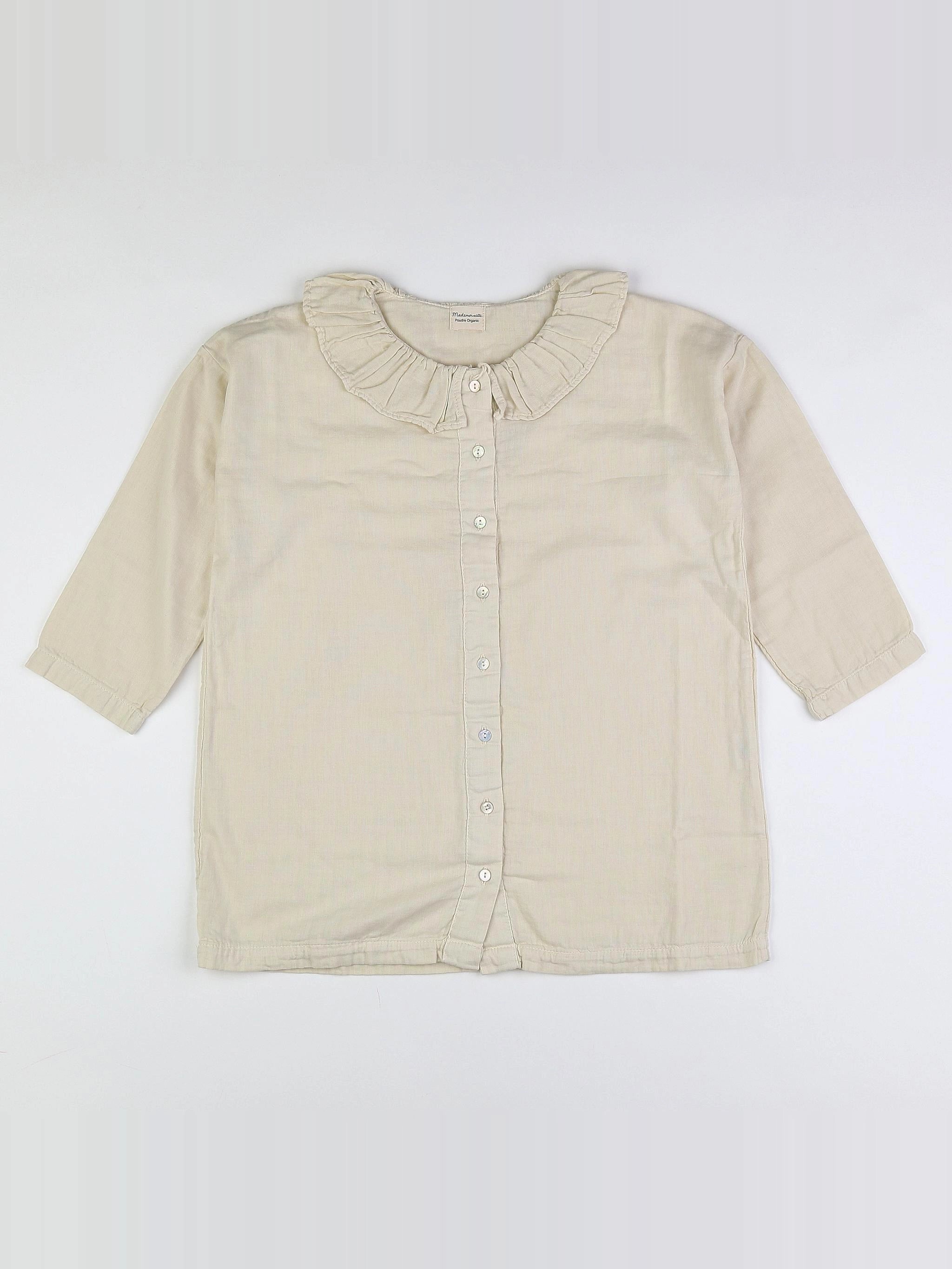 Poudre Organic - blouse beige (neuf) - 12 ans