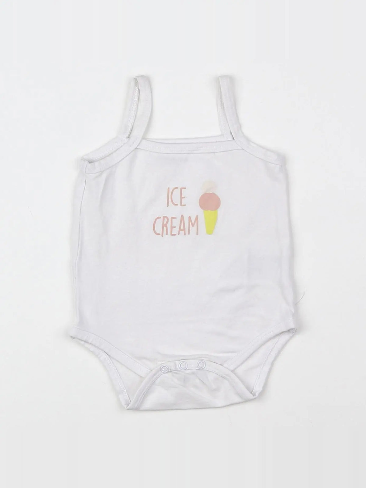 Vertbaudet - body blanc - 3 mois