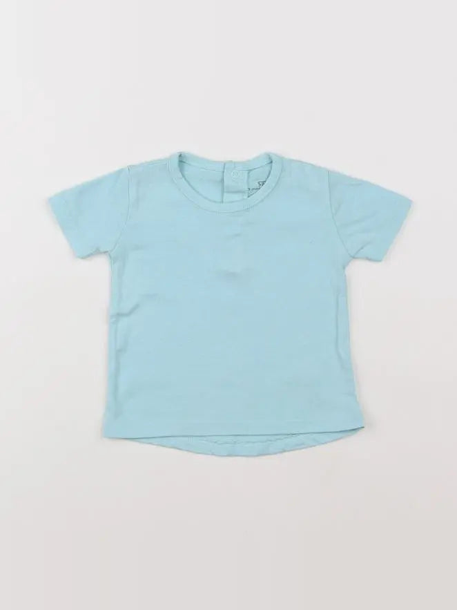 La Redoute - tee-shirt bleu - 3 mois