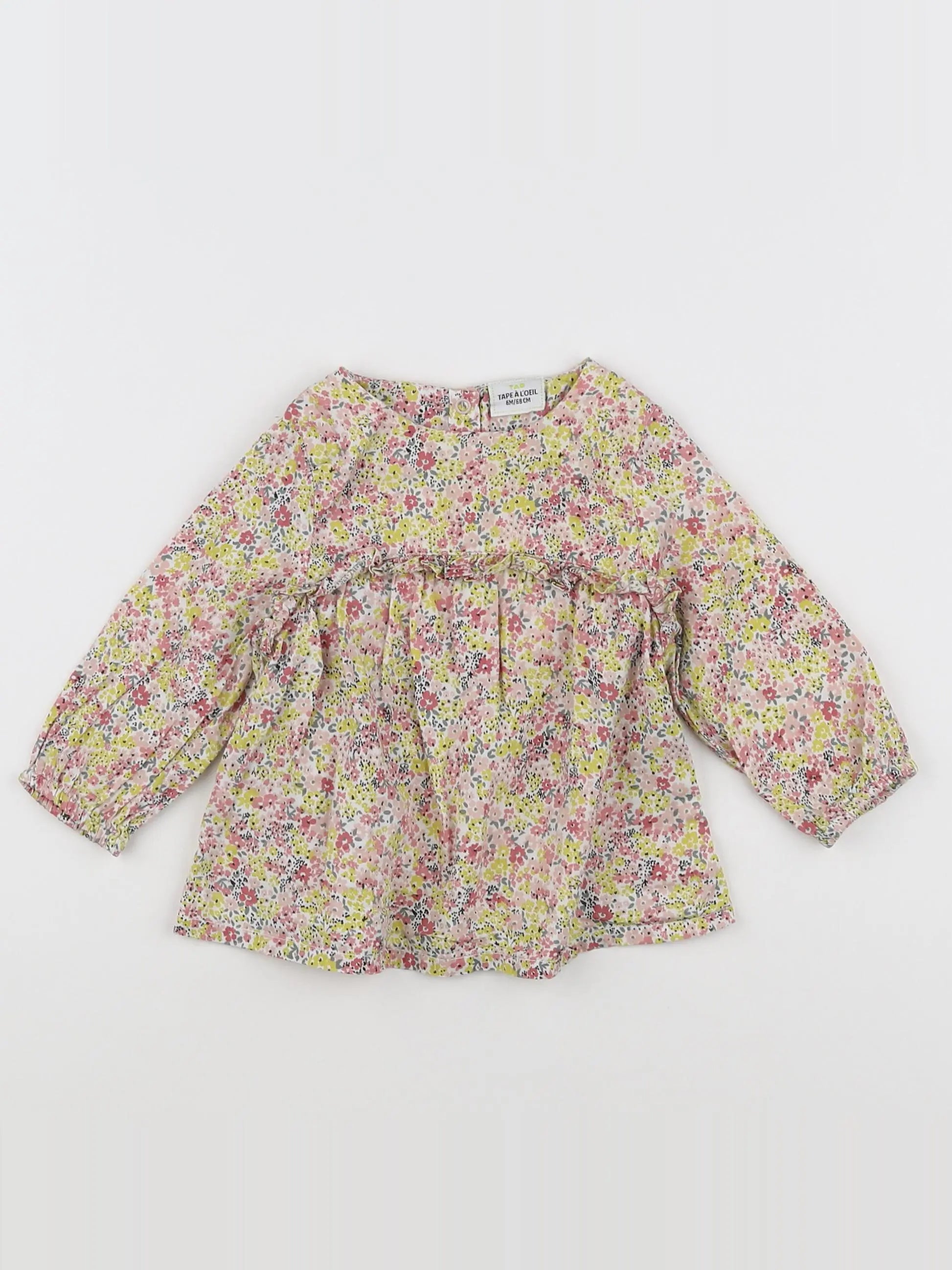 Tape à l'oeil - blouse multicolore - 6 mois