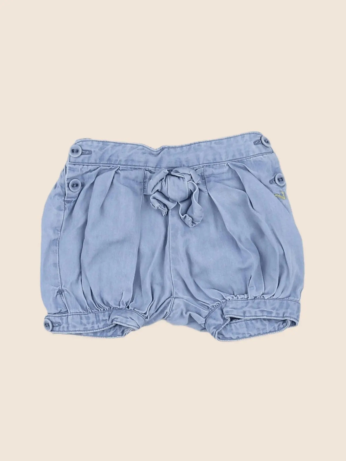 Natalys - short bleu - 3 mois