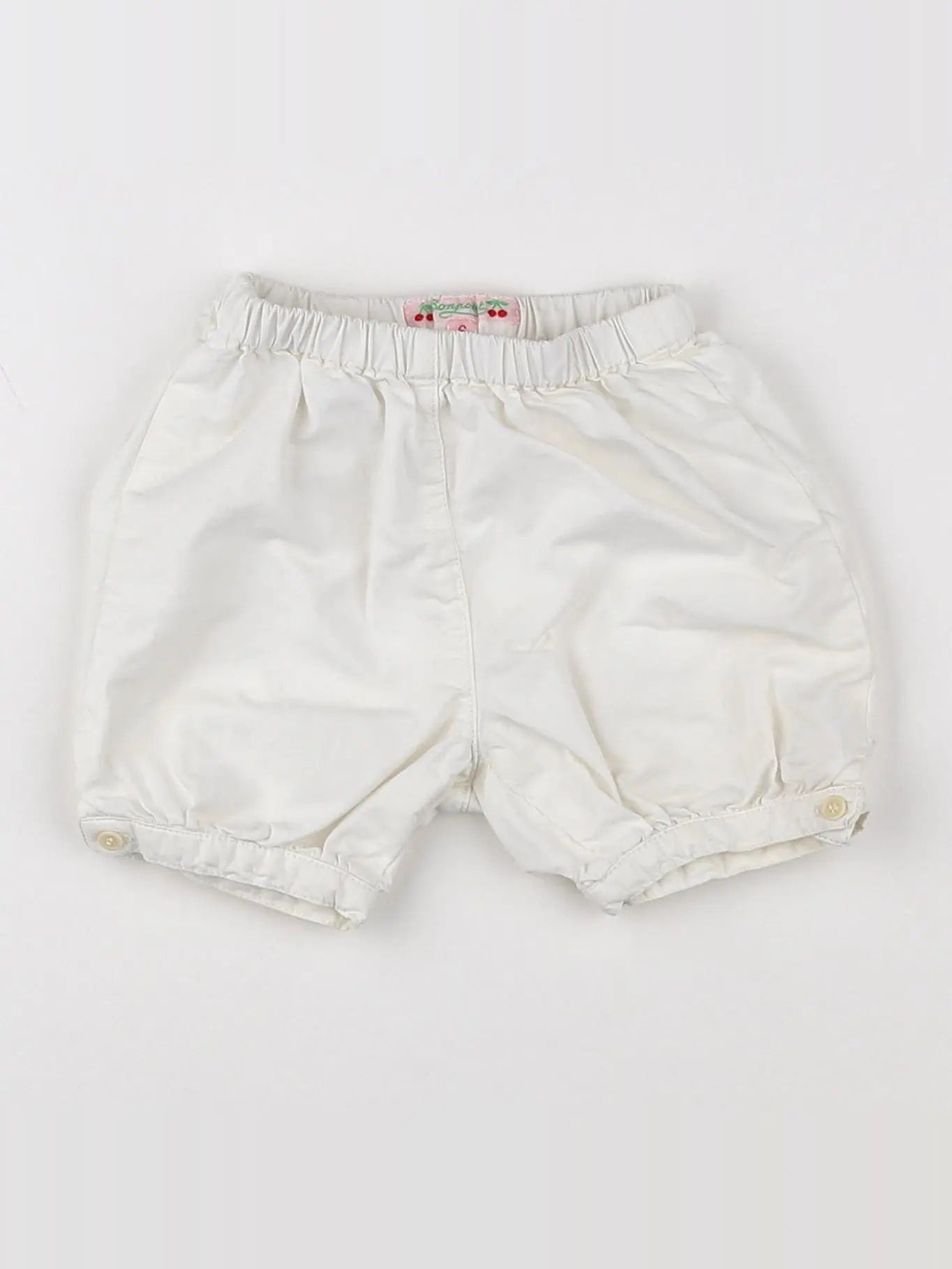 Bonpoint - short blanc - 6 mois