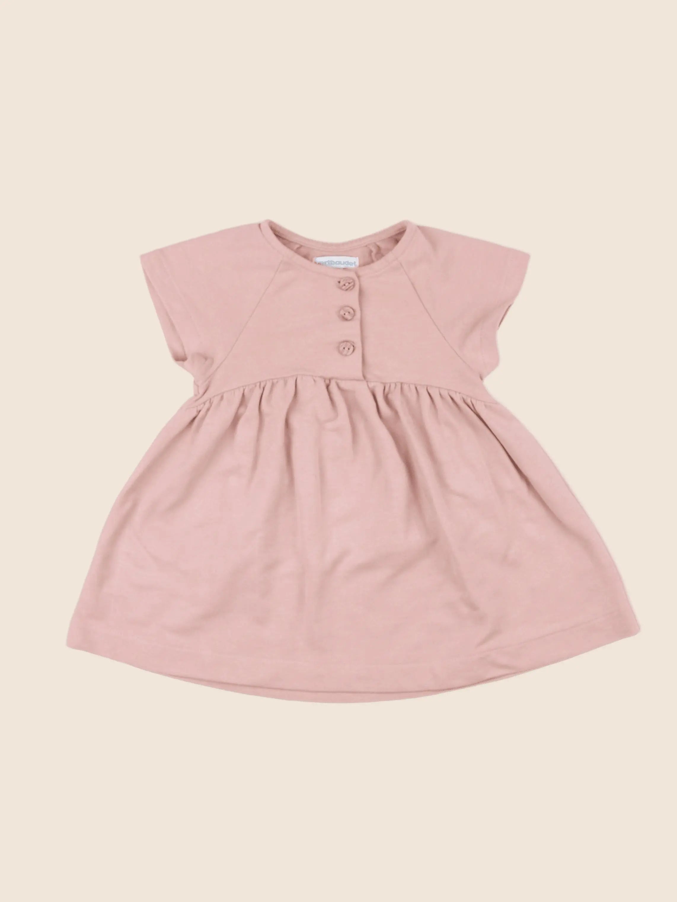Vertbaudet - robe rose - 12 mois