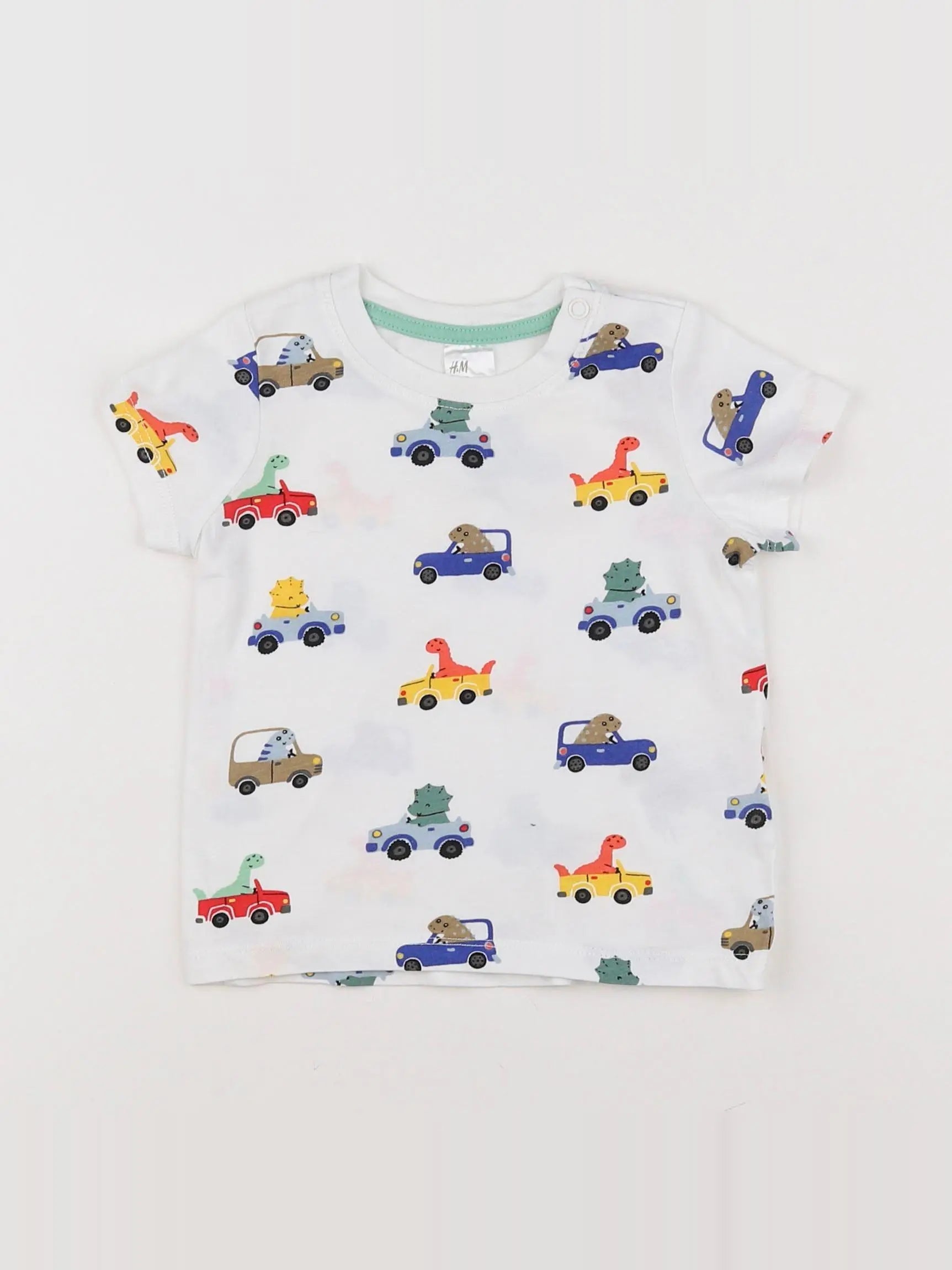 H&M - tee-shirt multicolore - 6 mois