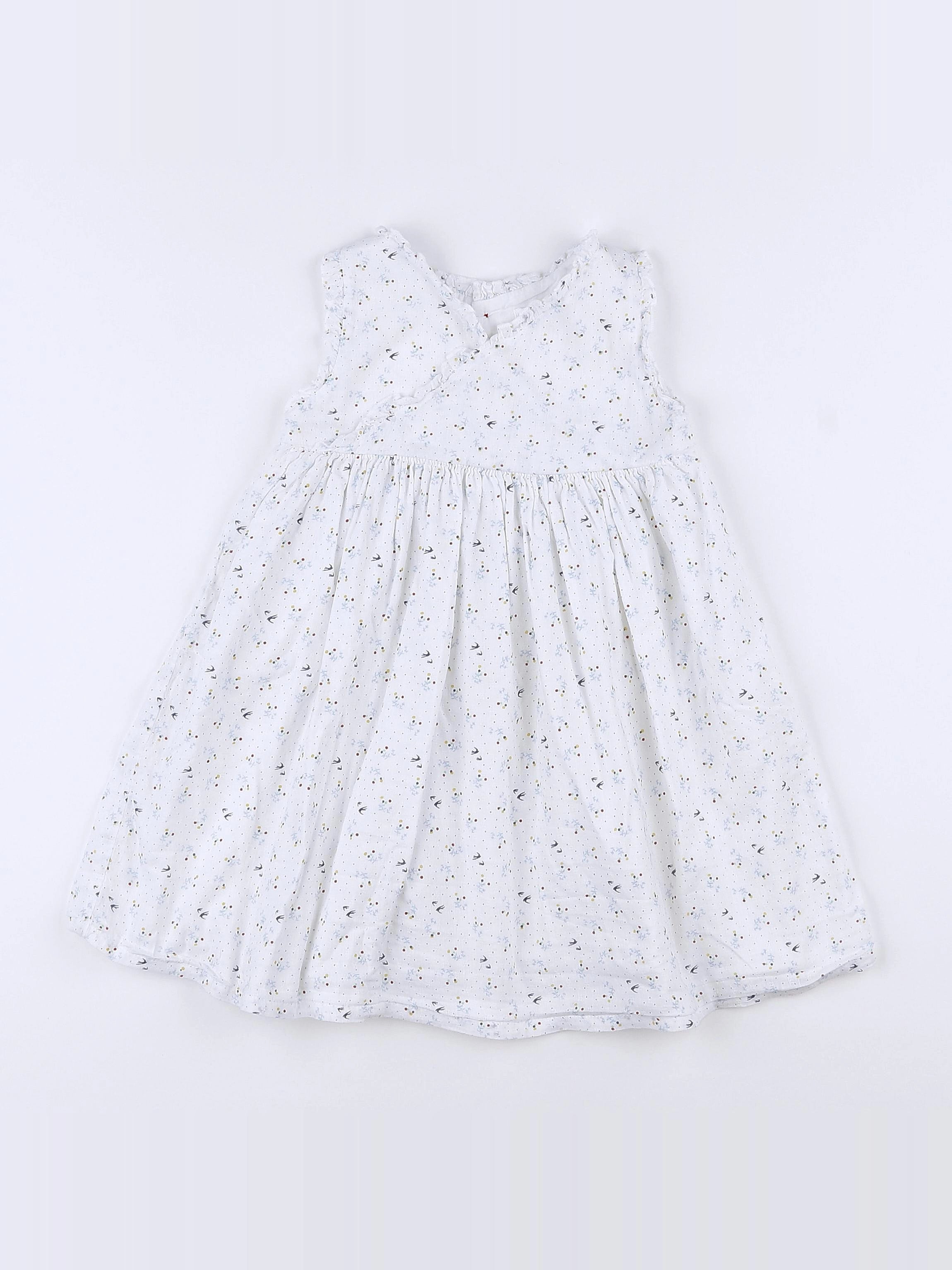 Boutchou - robe blanc - 18 mois
