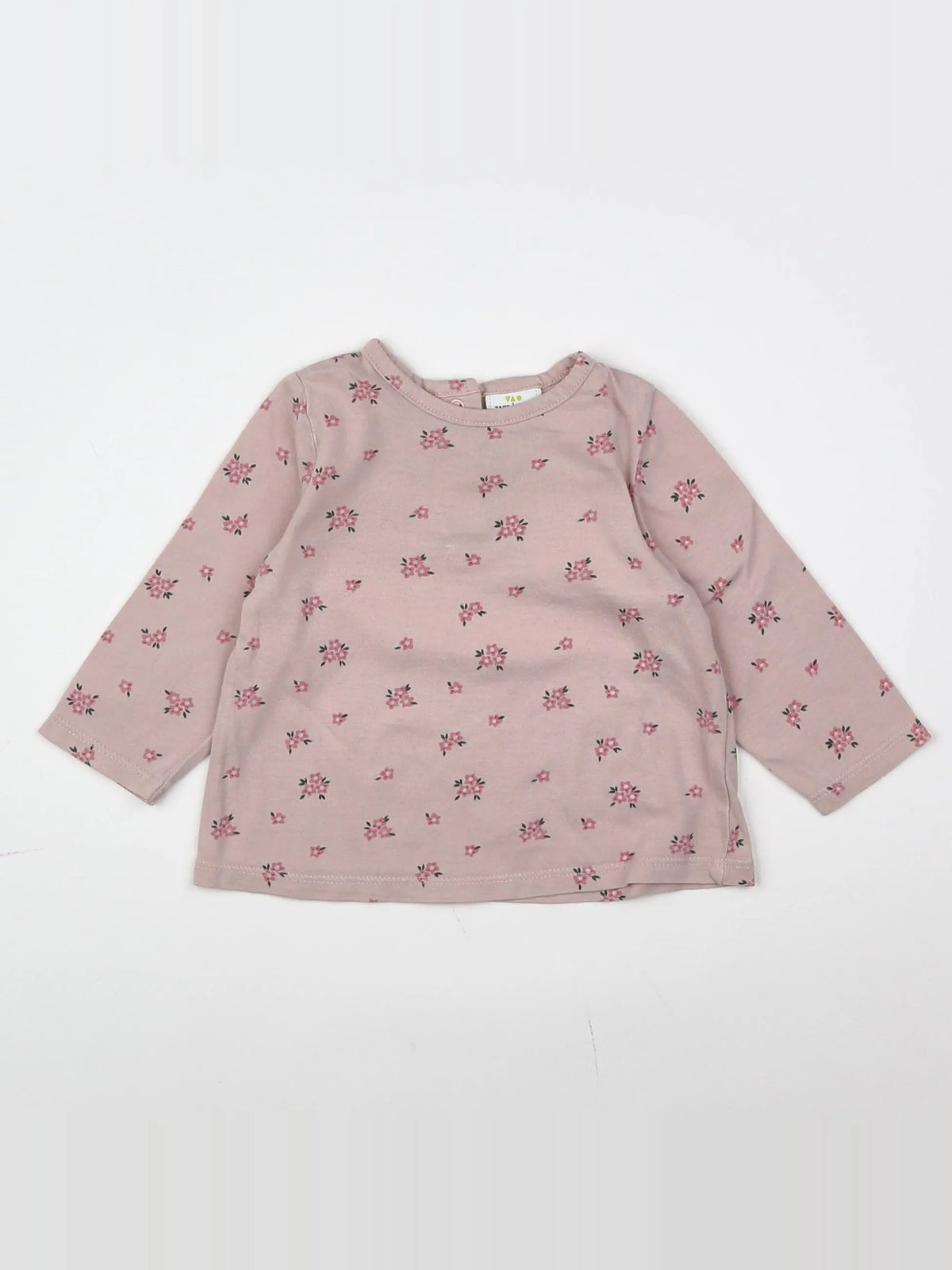 Tape à l'oeil - tee-shirt rose - 6 mois