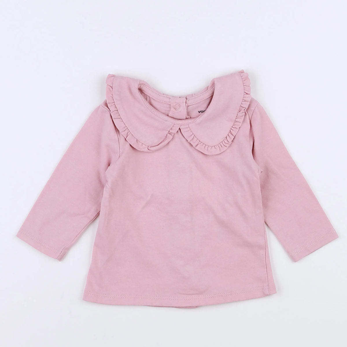 Vertbaudet - tee-shirt rose - 3 mois