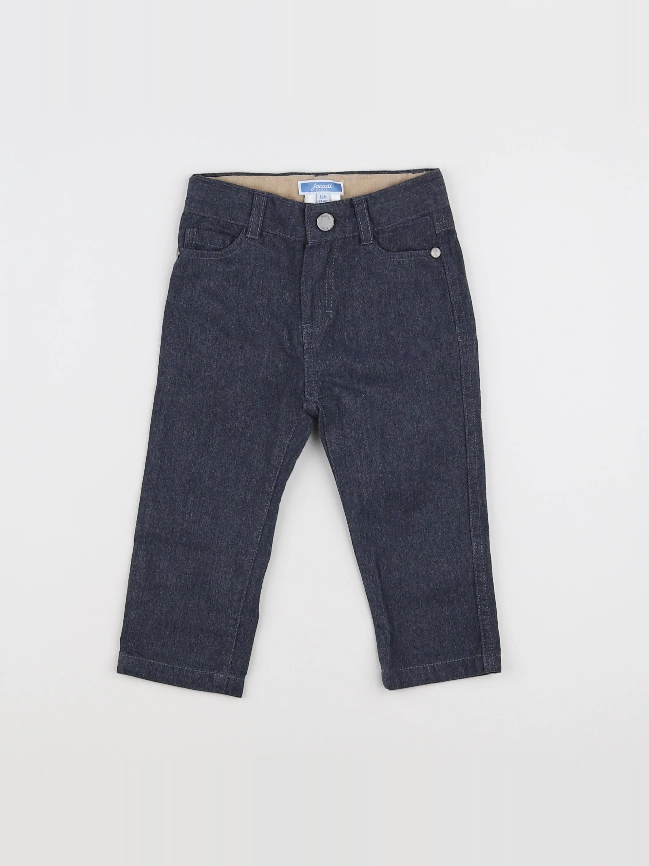 Jacadi - pantalon gris - 12 mois