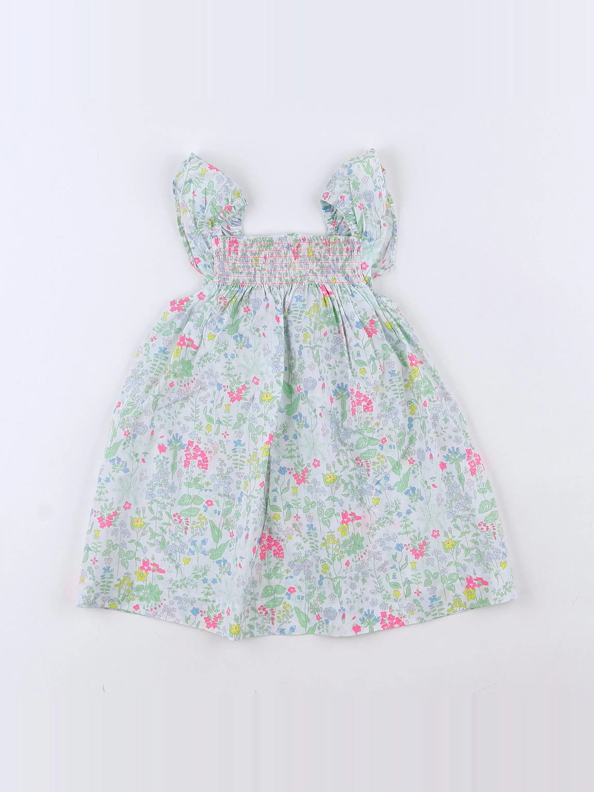 Jacadi - robe liberty multicolore - 12 mois