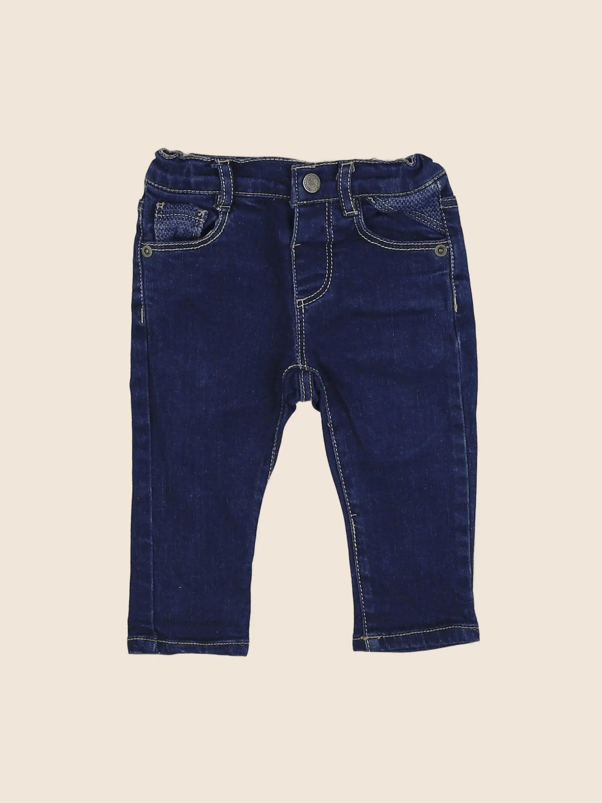Zara - jean bleu - 6/9 mois