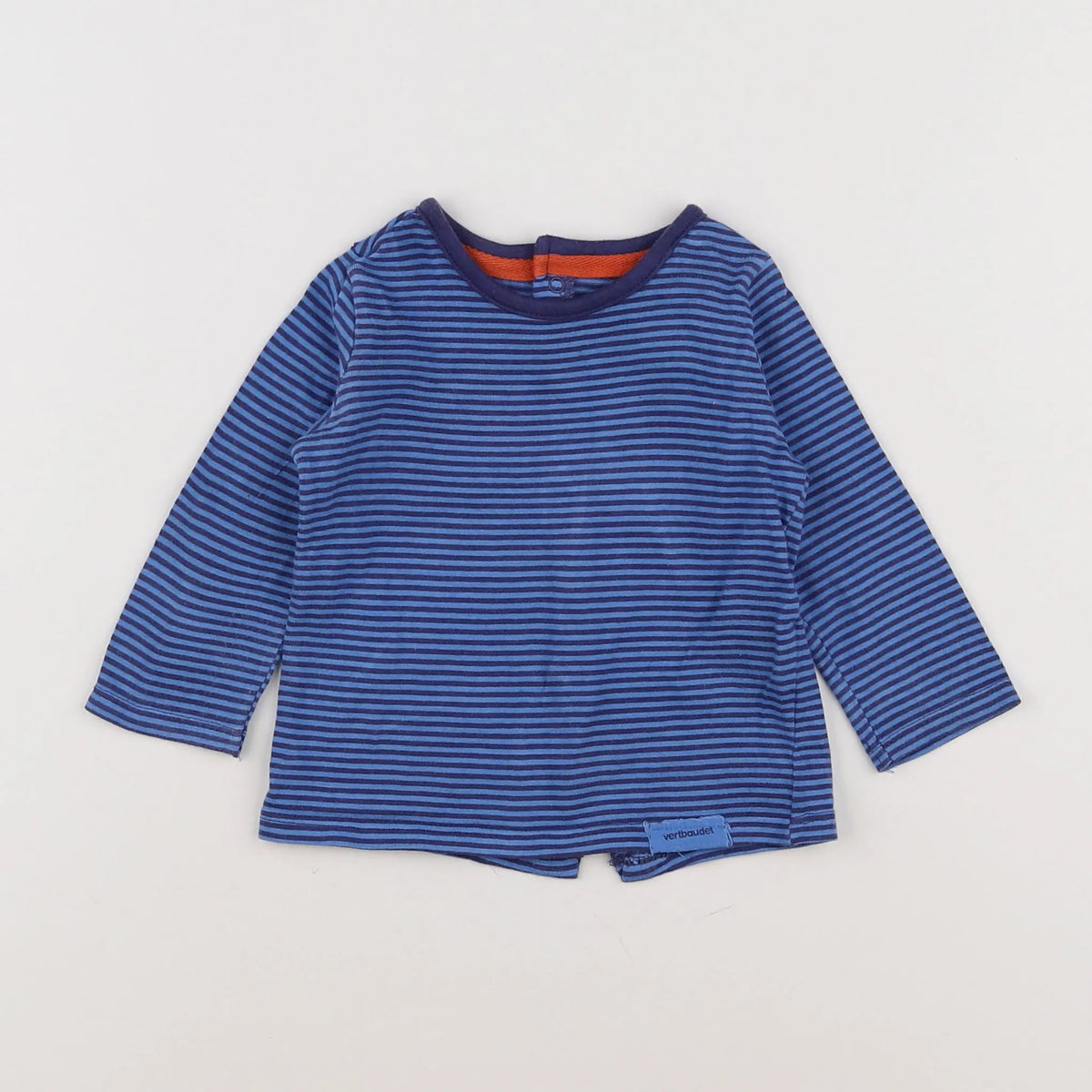 Vertbaudet - tee-shirt bleu - 9 mois