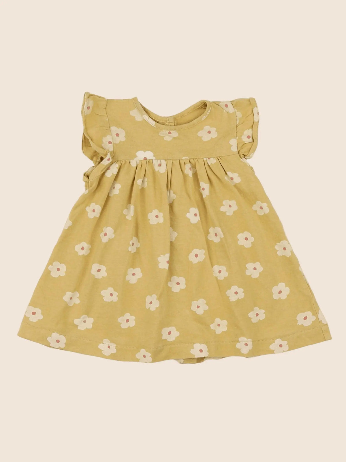 Vertbaudet - robe jaune - 6 mois