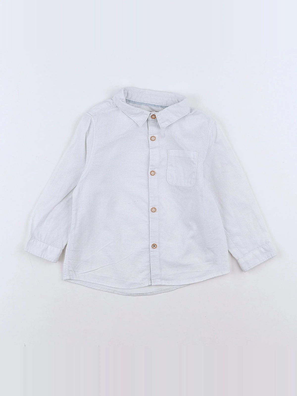 Zara - chemise blanc - 12 mois