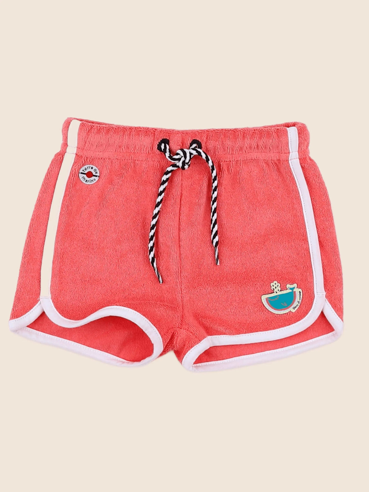 Terre de marins - short rose - 9 mois