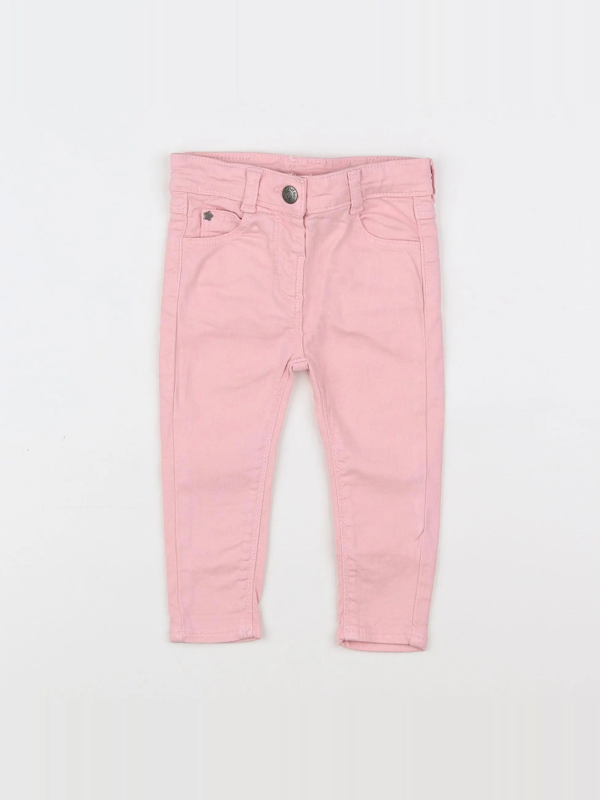 Tape à l'oeil - pantalon rose - 12 mois