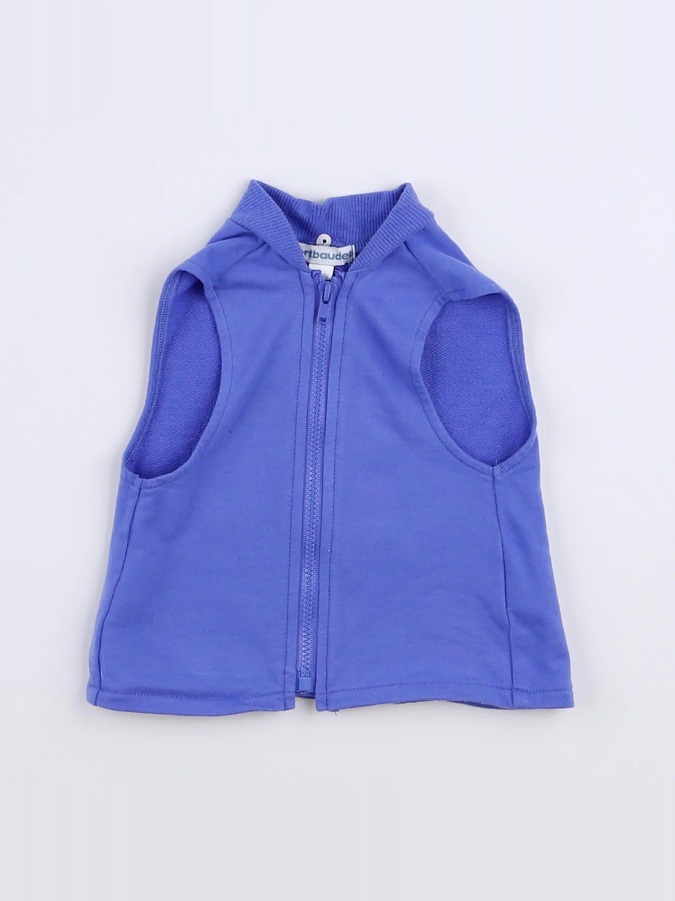 Vertbaudet - sweat bleu - 3 mois