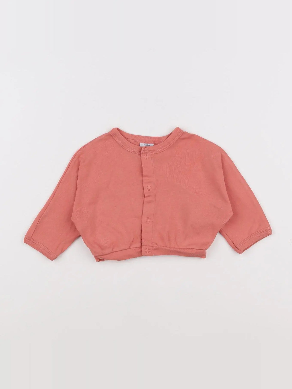 Petit Bateau - tee-shirt rose - 3 mois