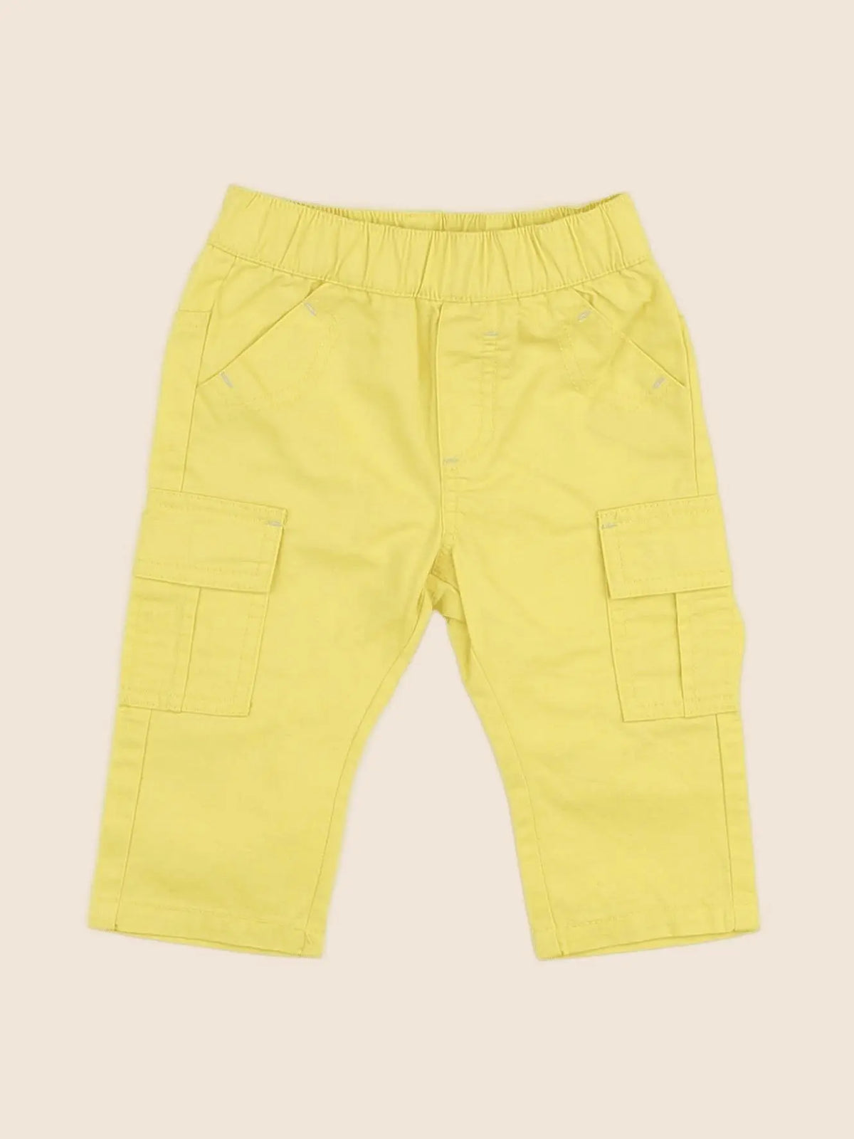 Vertbaudet - pantalon jaune - 3 mois