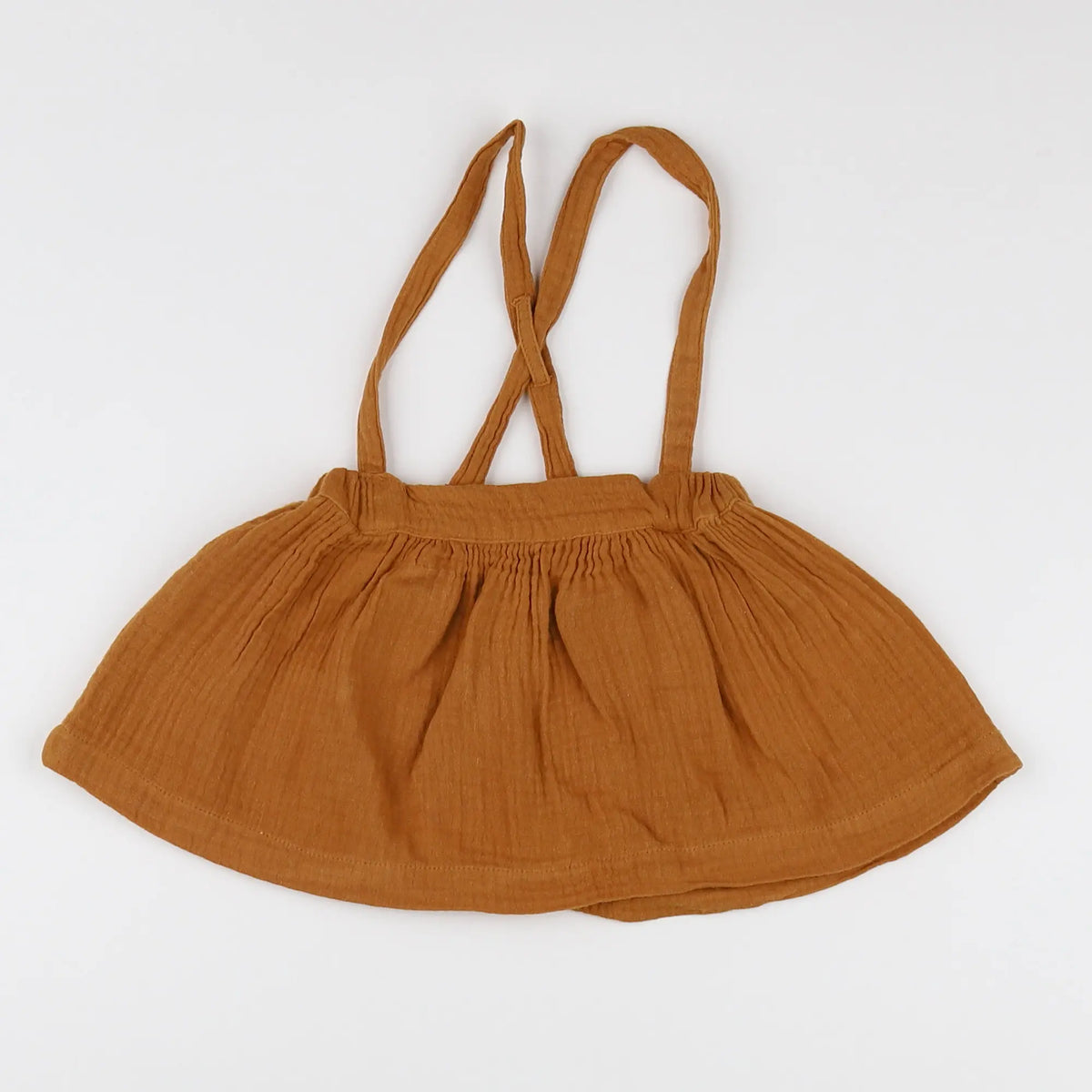 Vertbaudet - jupe marron - 9 mois