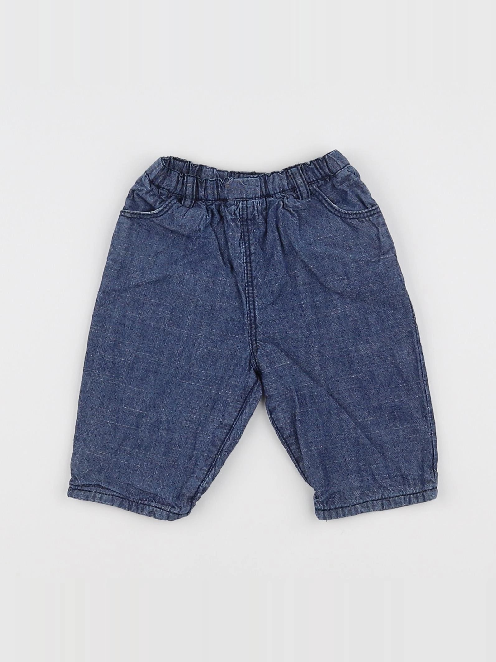 Boutchou - pantalon bleu - 1 mois