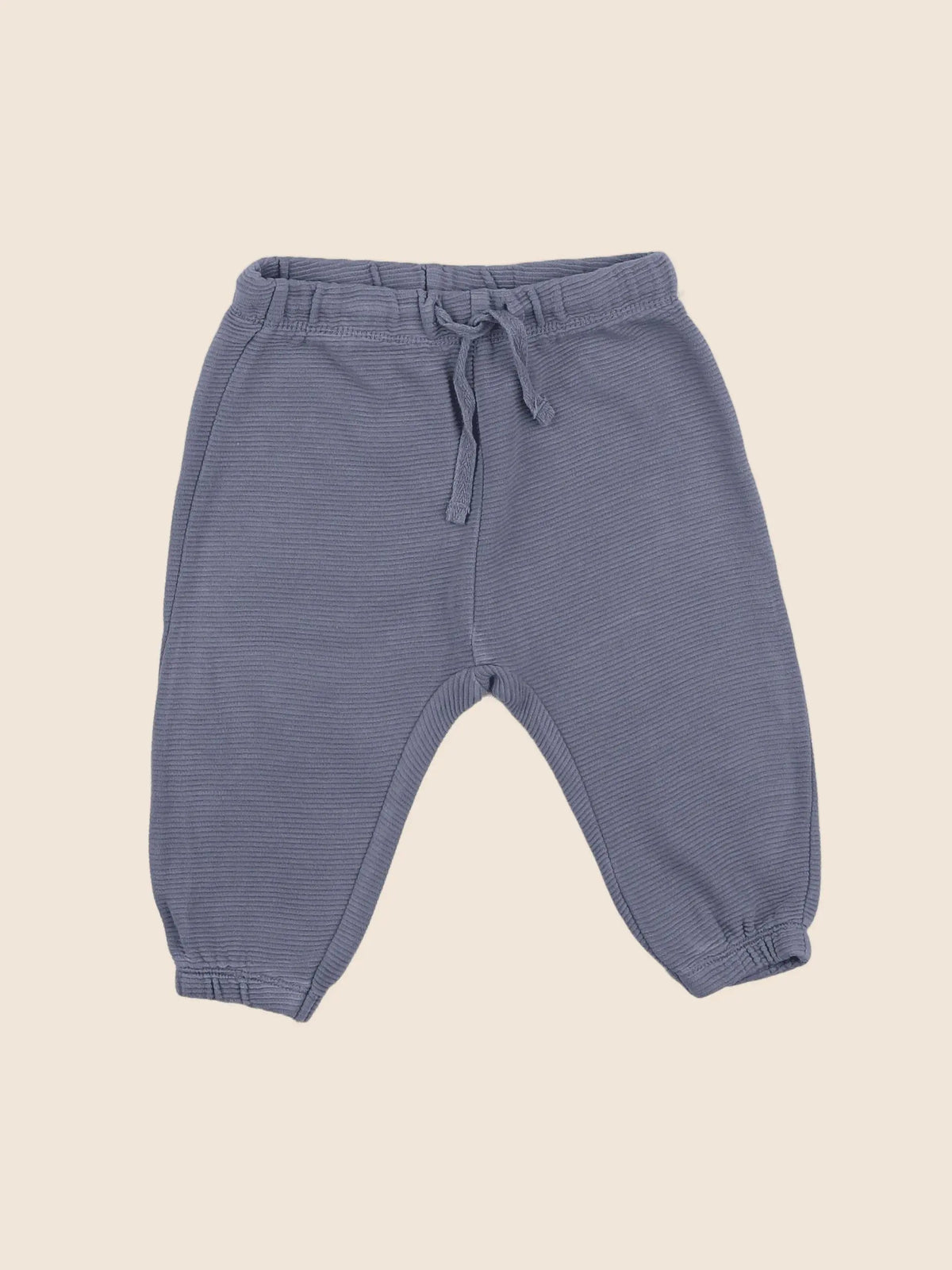 H&M - jogging bleu - 6/9 mois