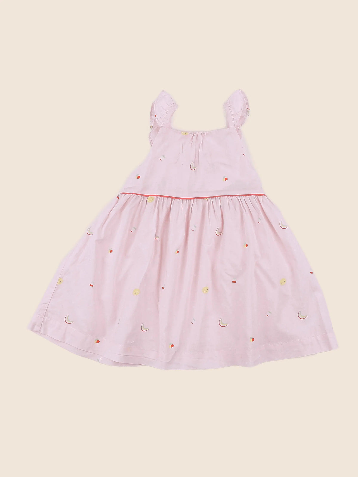 Vertbaudet - robe rose - 12 mois