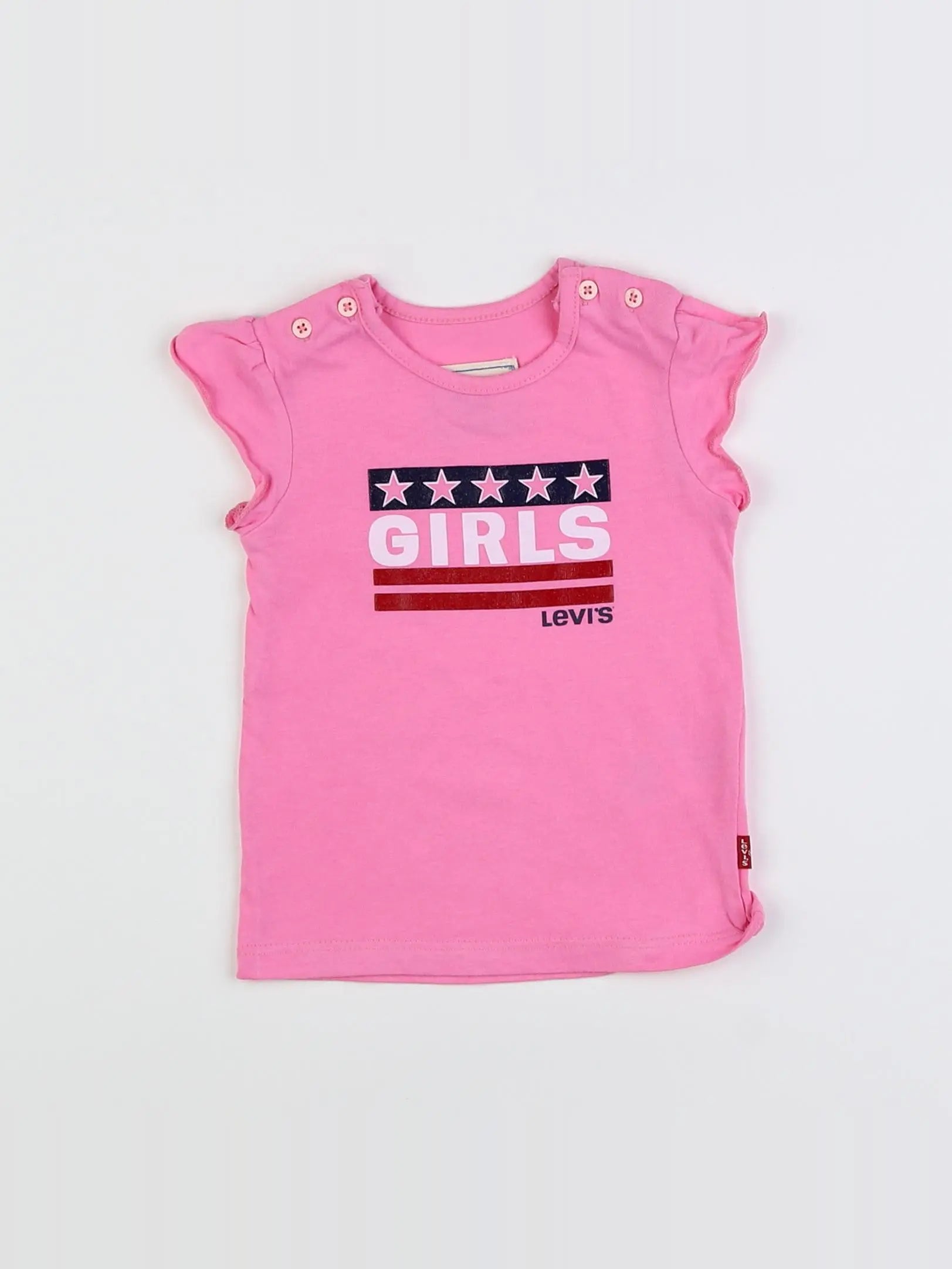 Levi's - tee-shirt rose - 12 mois